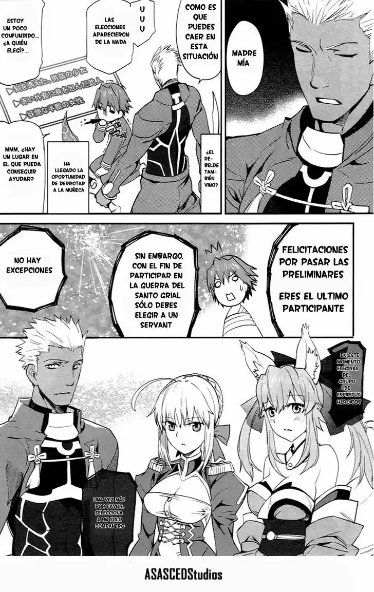 Fate/Extra capítulo 5.50, página 4