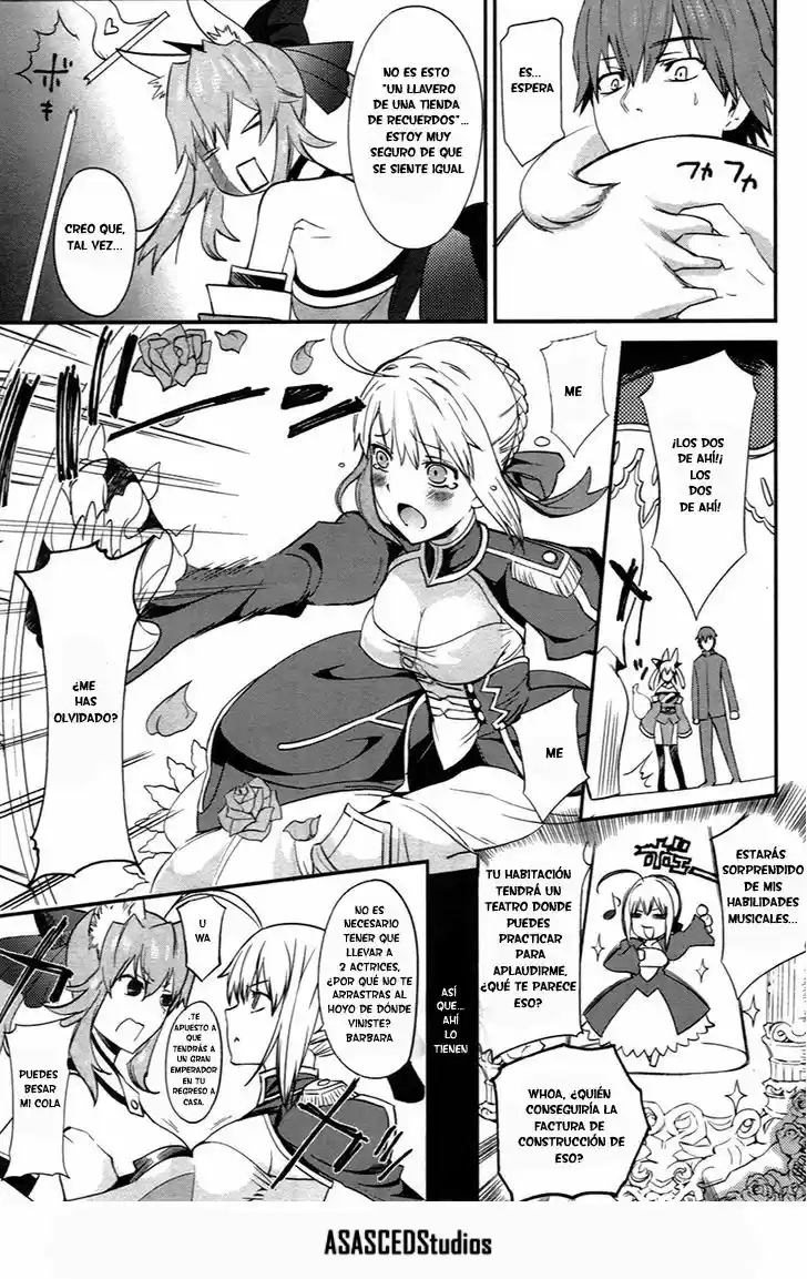 Fate/Extra capítulo 5.50, página 8