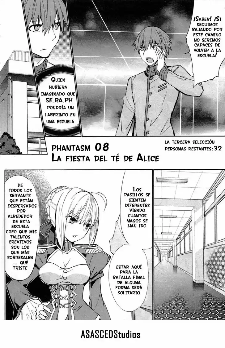 Fate/Extra capítulo 8, página 3