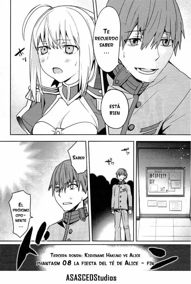 Fate/Extra capítulo 8, página 25