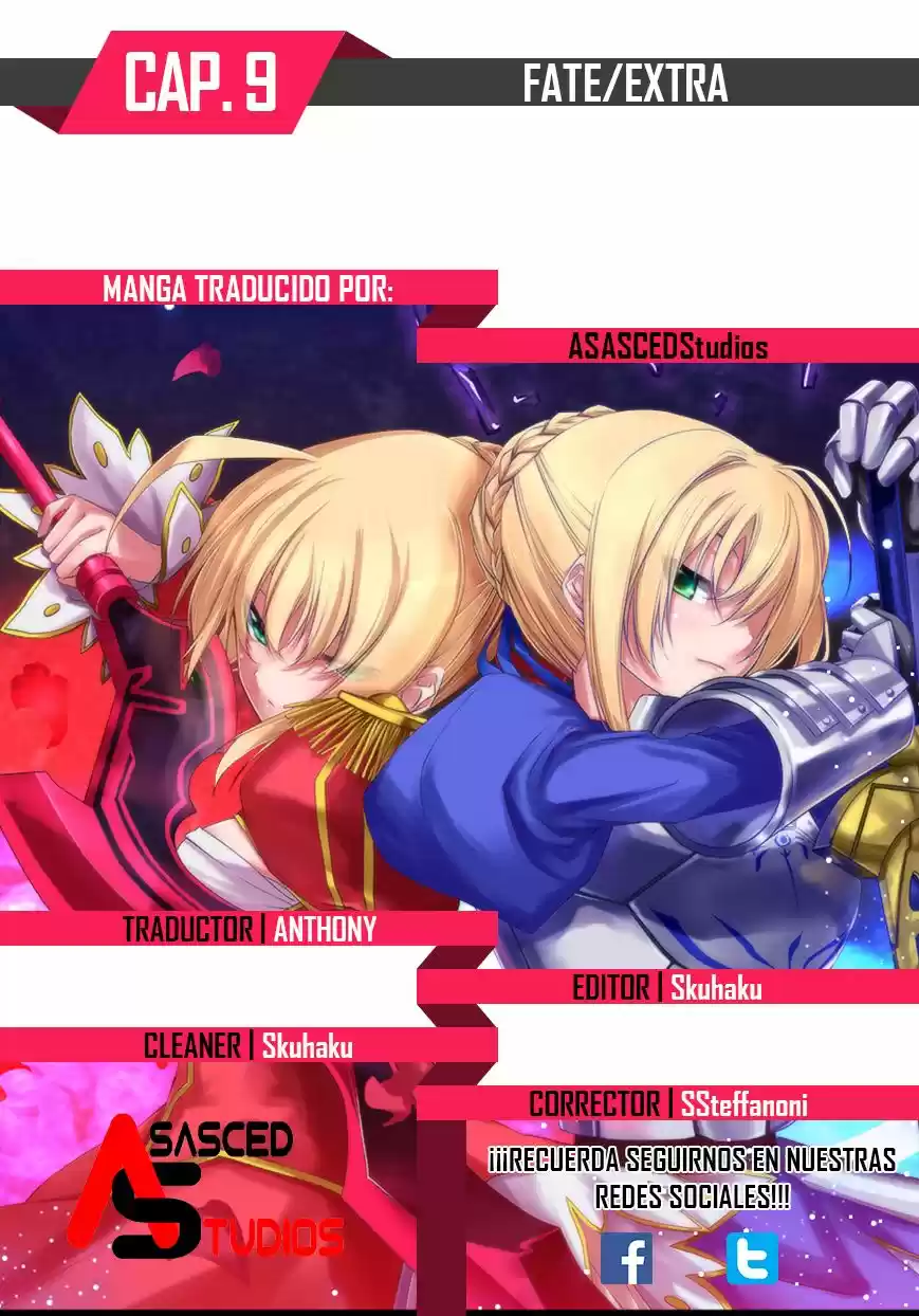 Fate/Extra capítulo 9, página 1