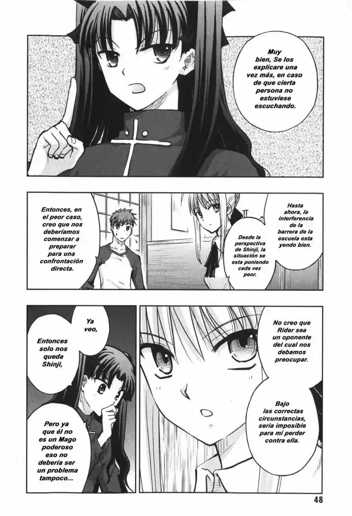 Fate Stay Night capítulo 21, página 5