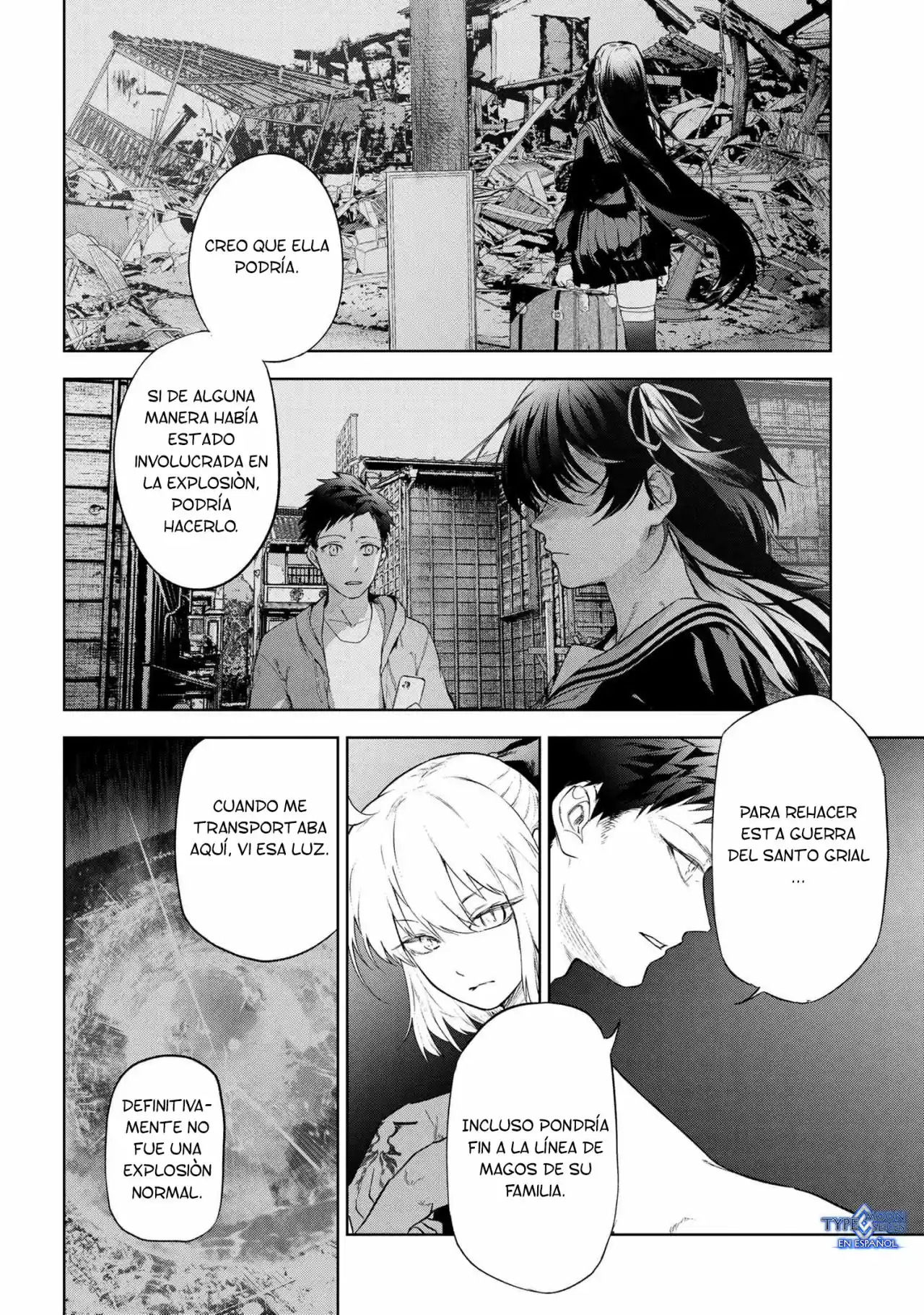 Fate/Type Redline capítulo 13.10, página 10