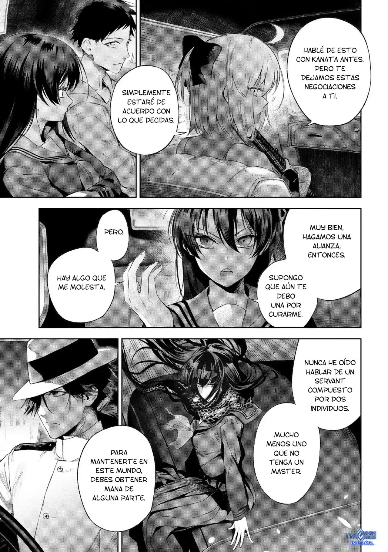 Fate/Type Redline capítulo 16.3, página 4