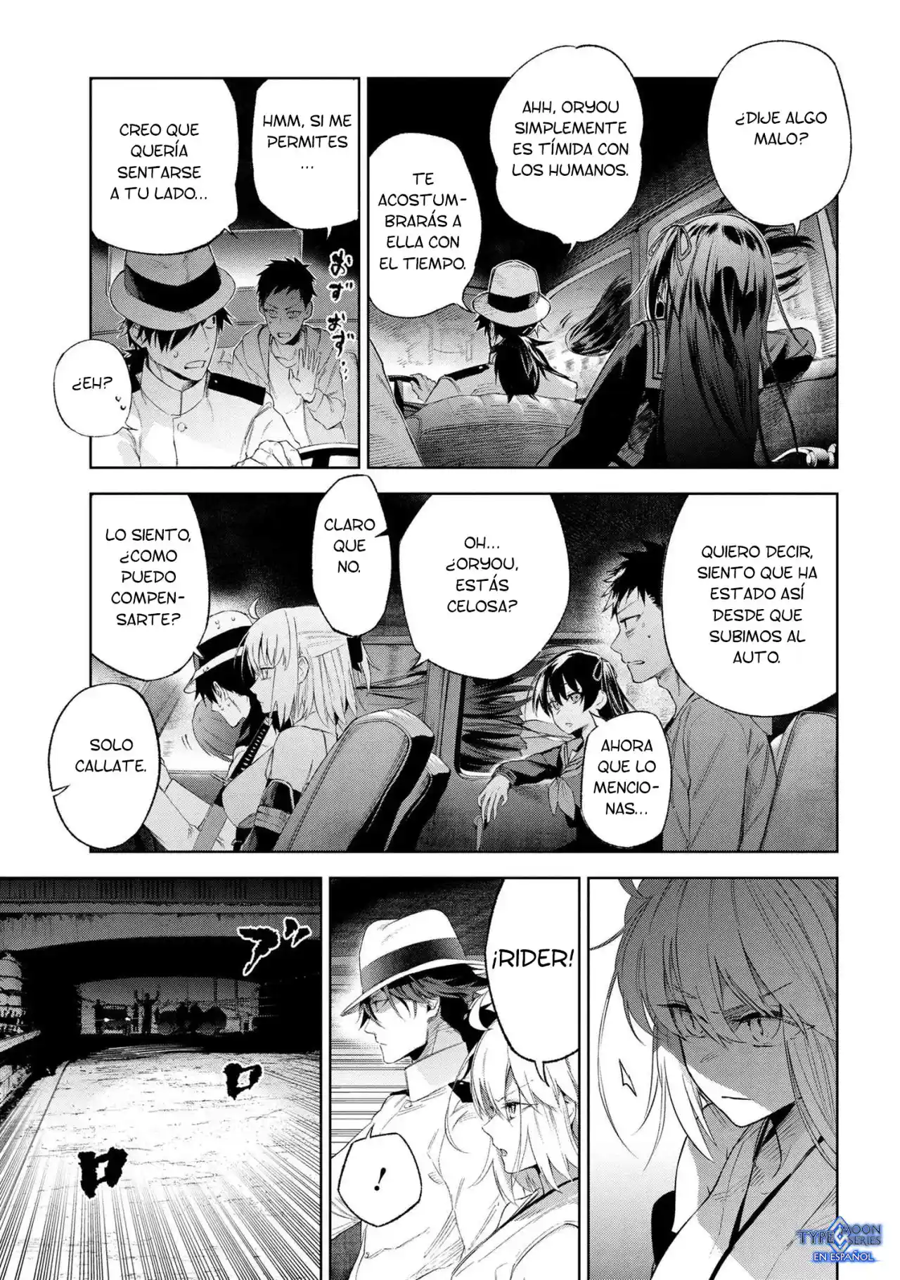 Fate/Type Redline capítulo 16.3, página 8