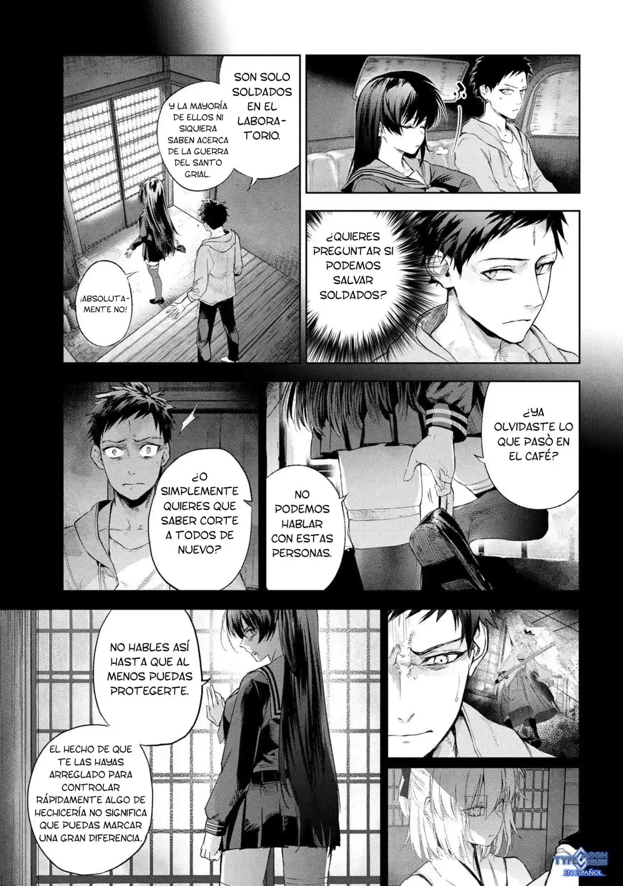 Fate/Type Redline capítulo 16.3, página 14