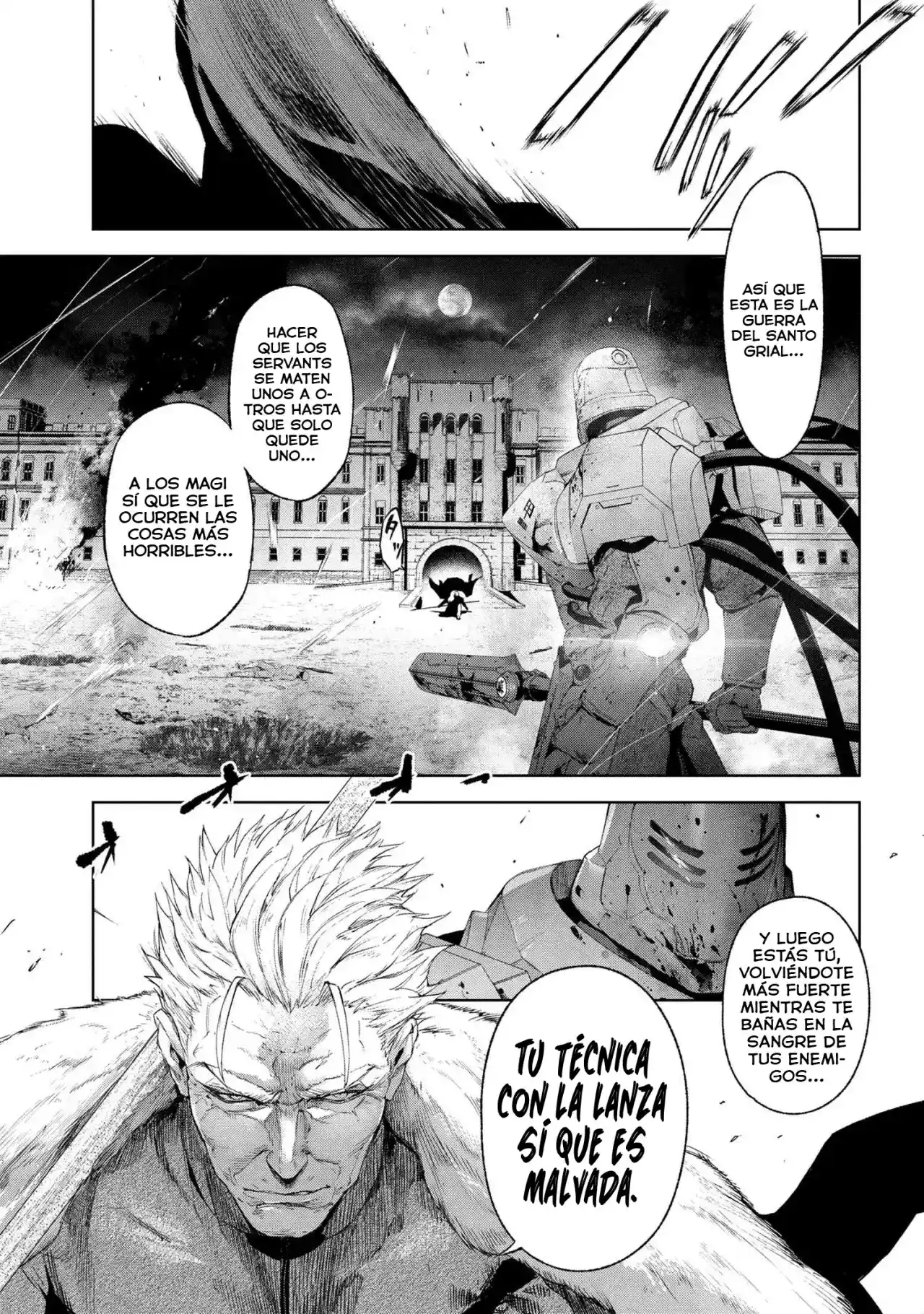 Fate/Type Redline capítulo 19.1, página 3