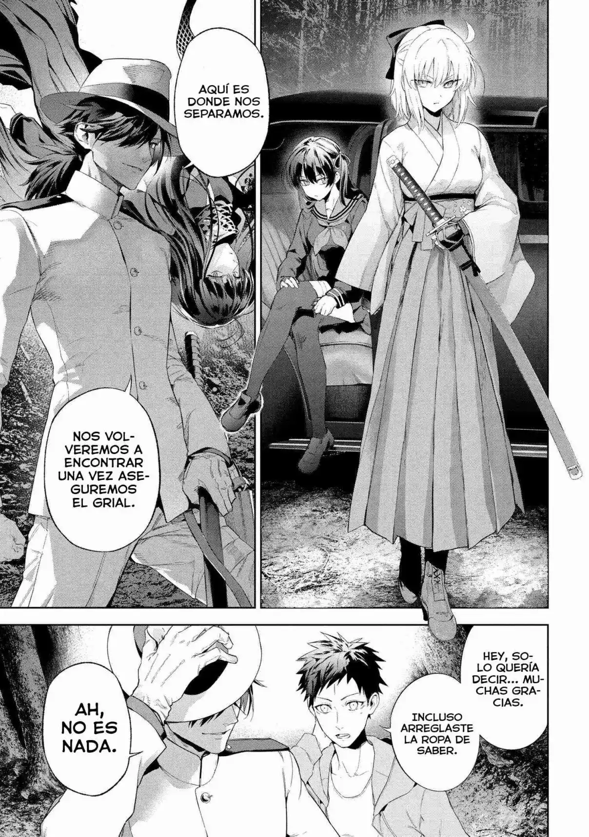 Fate/Type Redline capítulo 19.3, página 4