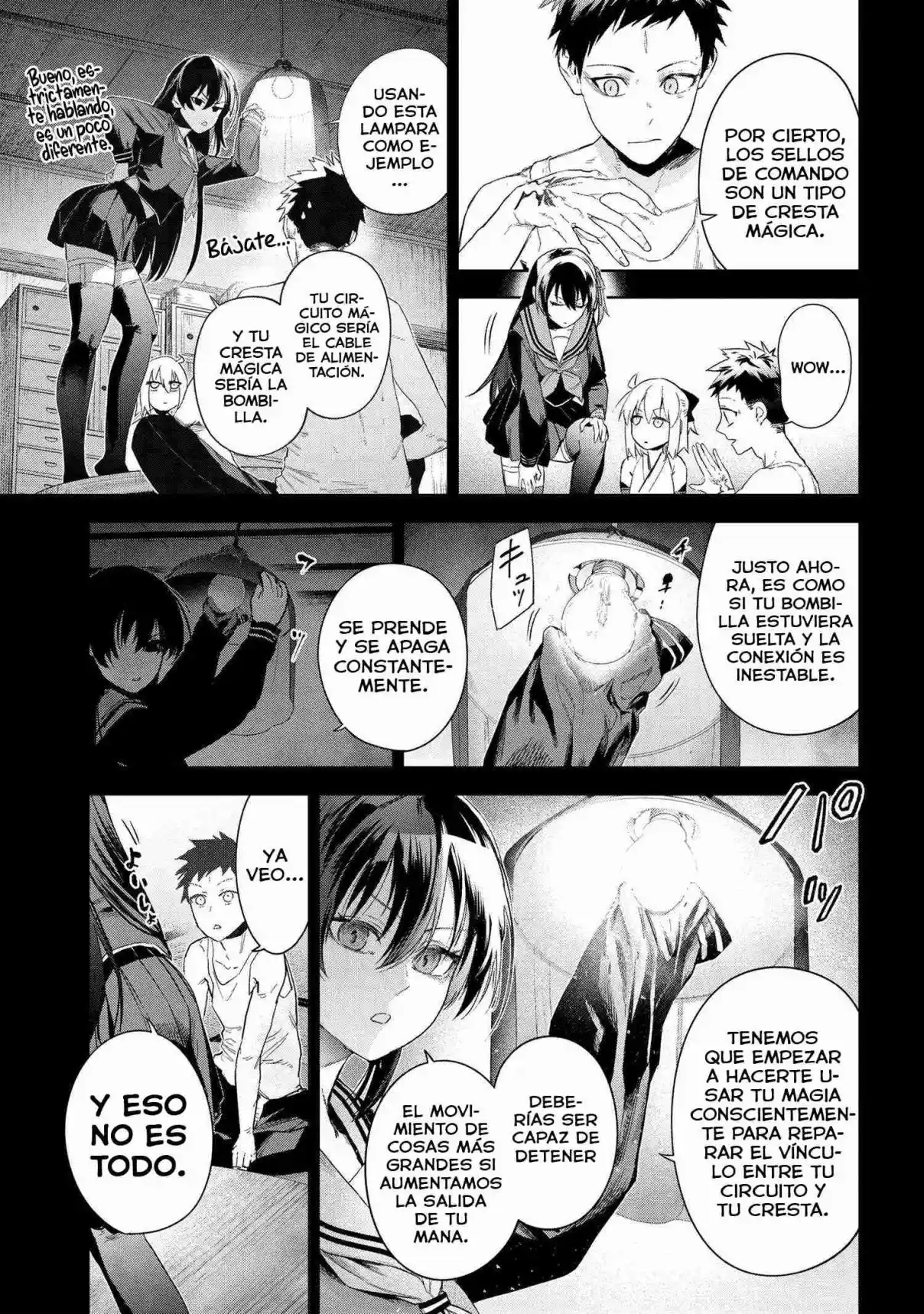 Fate/Type Redline capítulo 19.4, página 6
