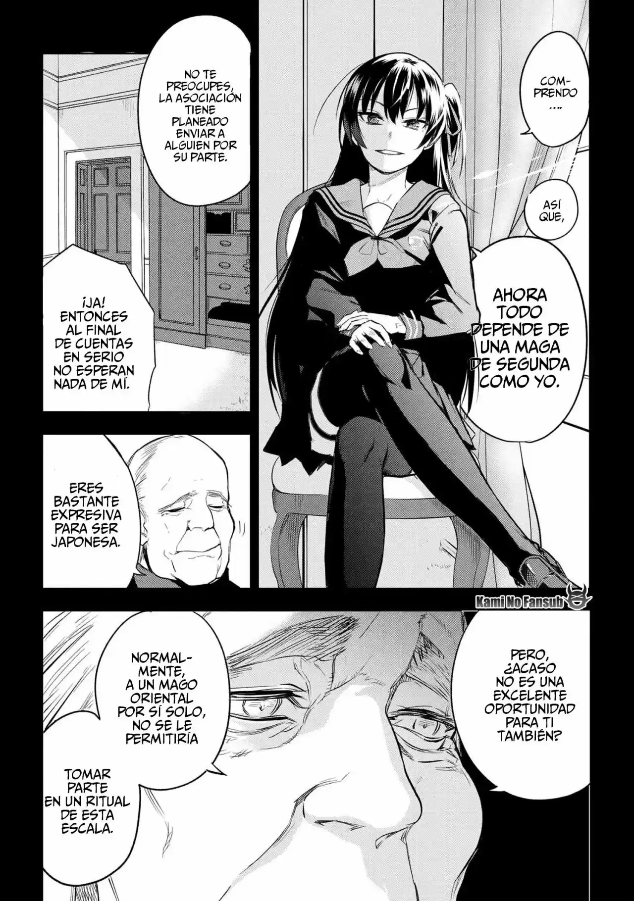 Fate/Type Redline capítulo 2.1, página 7