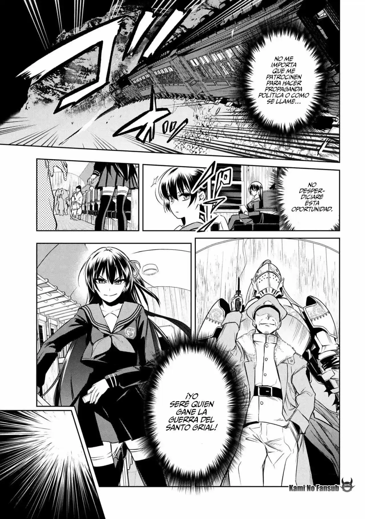 Fate/Type Redline capítulo 2.1, página 11
