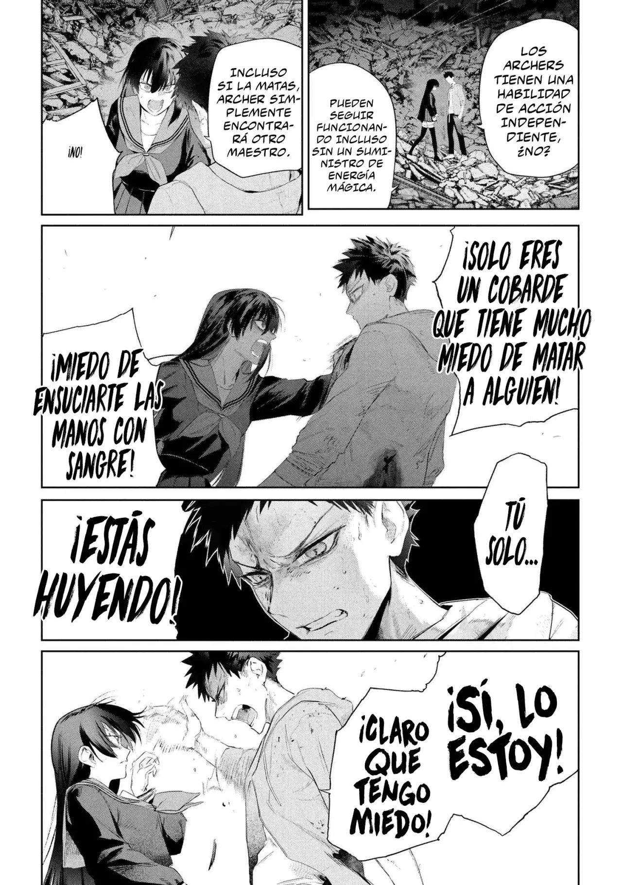 Fate/Type Redline capítulo 22, página 25