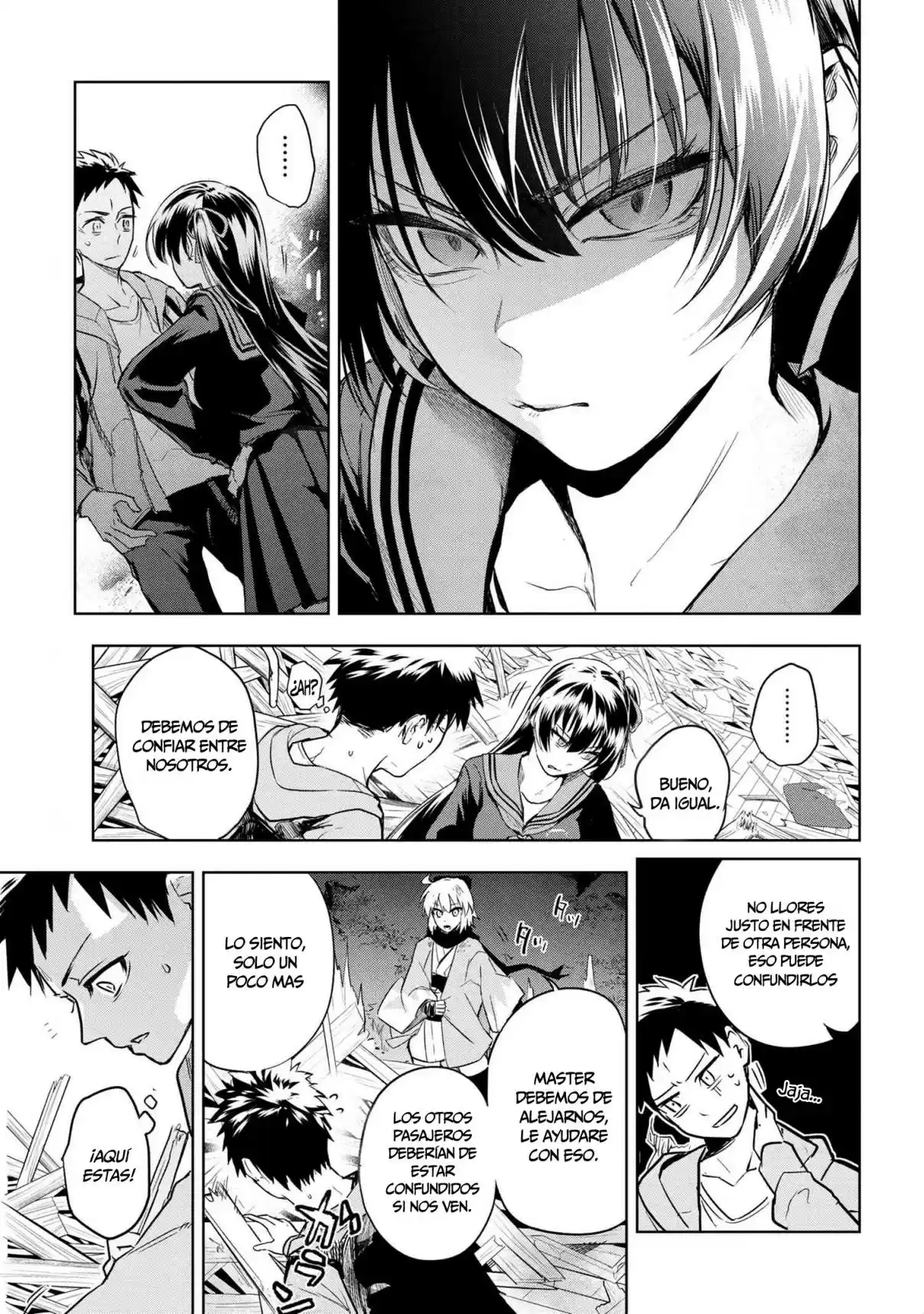 Fate/Type Redline capítulo 3.1, página 5