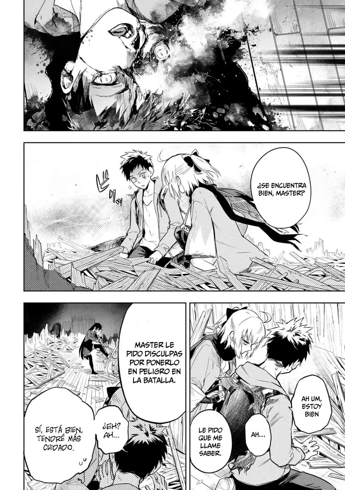 Fate/Type Redline capítulo 3.1, página 8