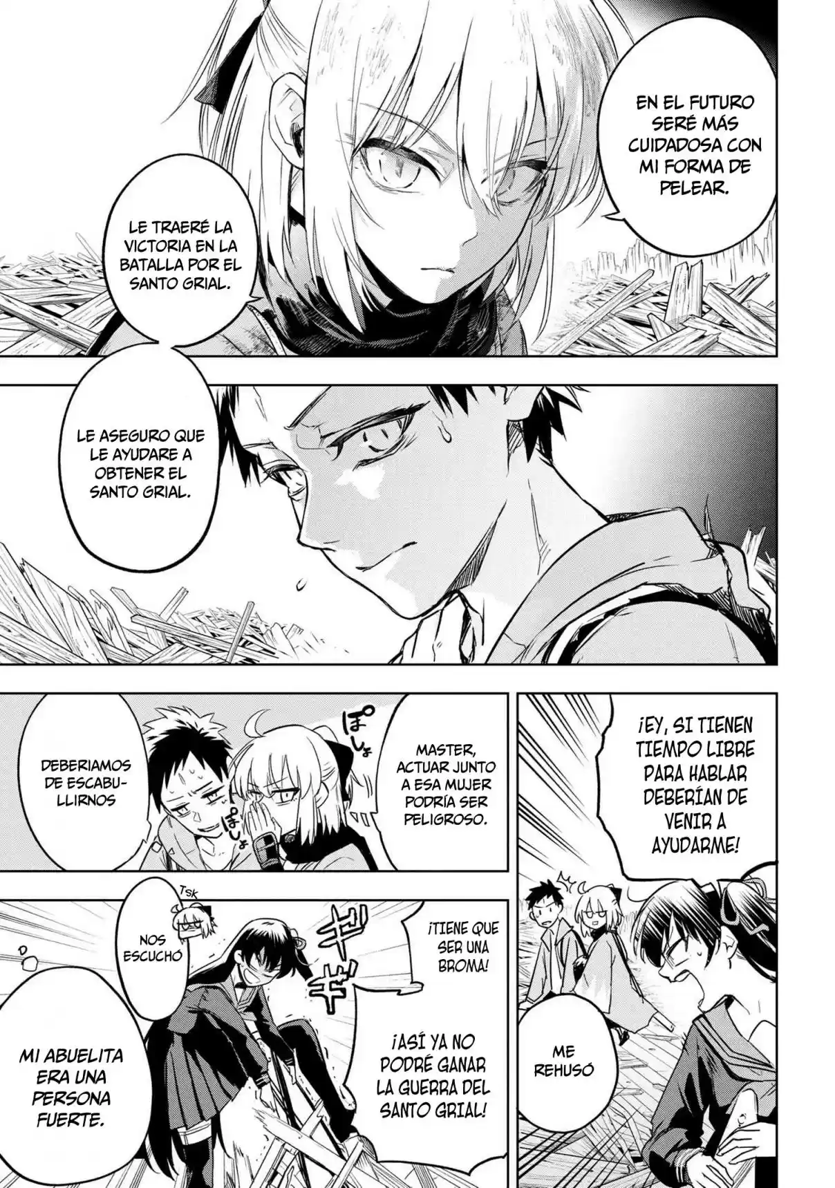 Fate/Type Redline capítulo 3.1, página 9