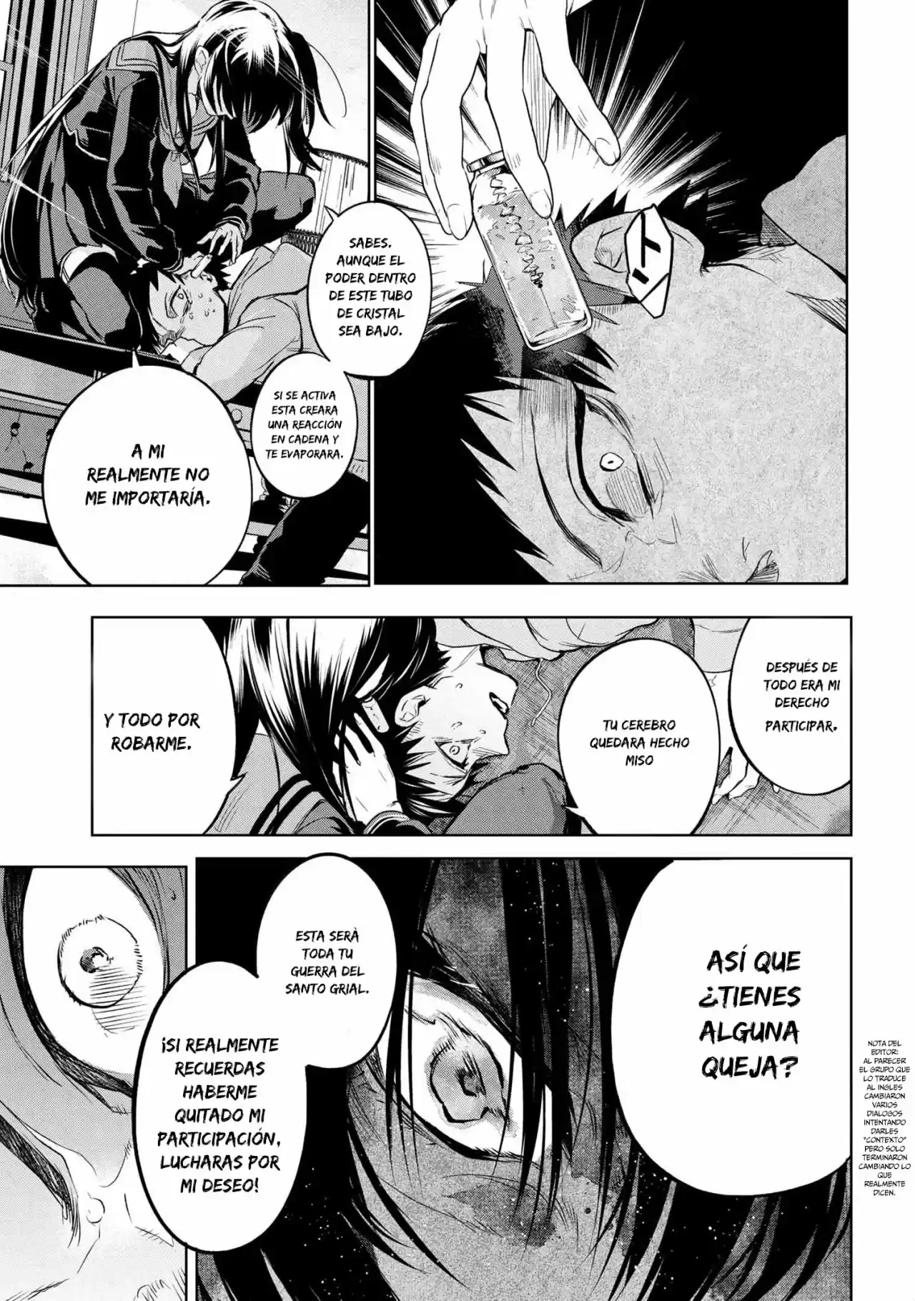 Fate/Type Redline capítulo 3.20, página 16