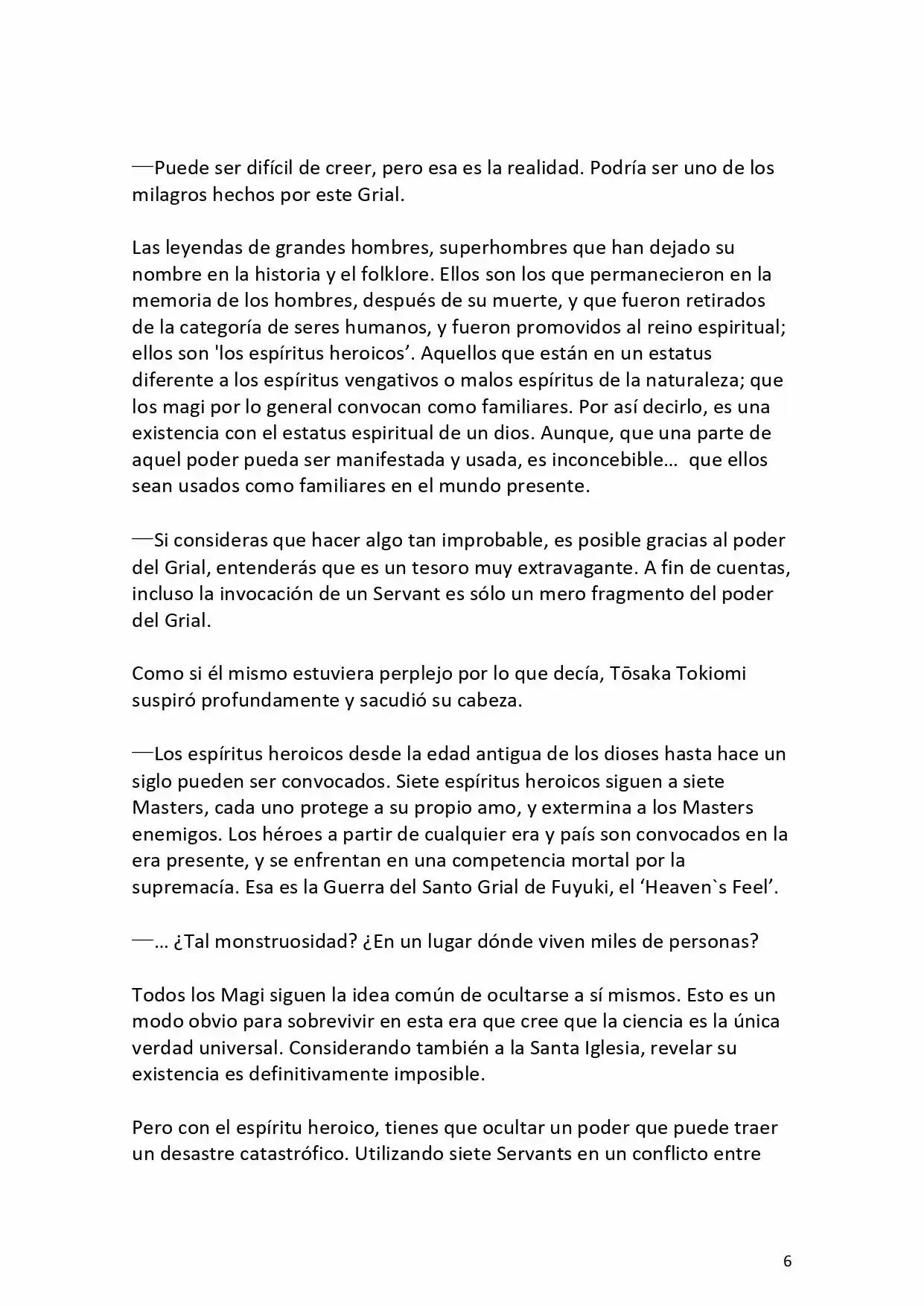 Fate Zero Novela capítulo 0.20, página 7