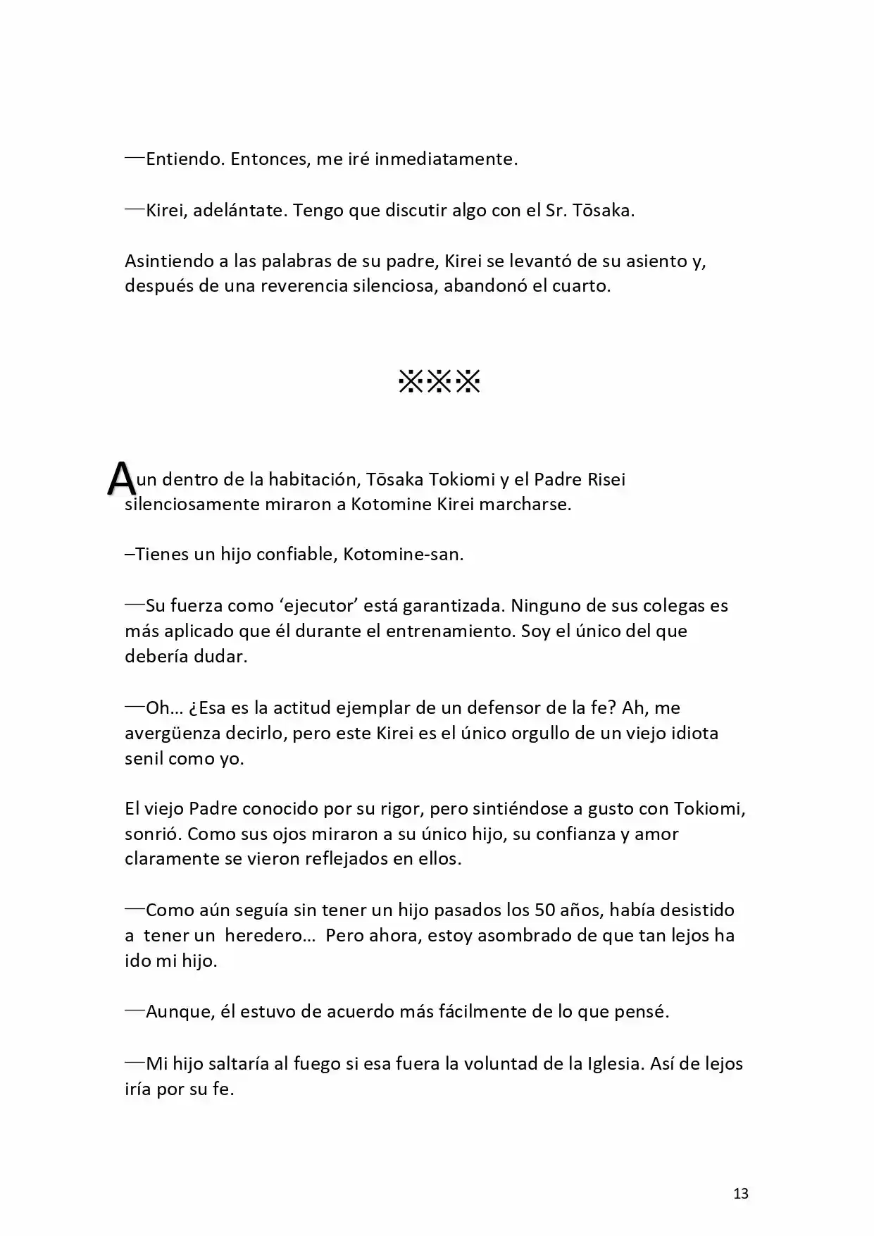 Fate Zero Novela capítulo 0.20, página 14