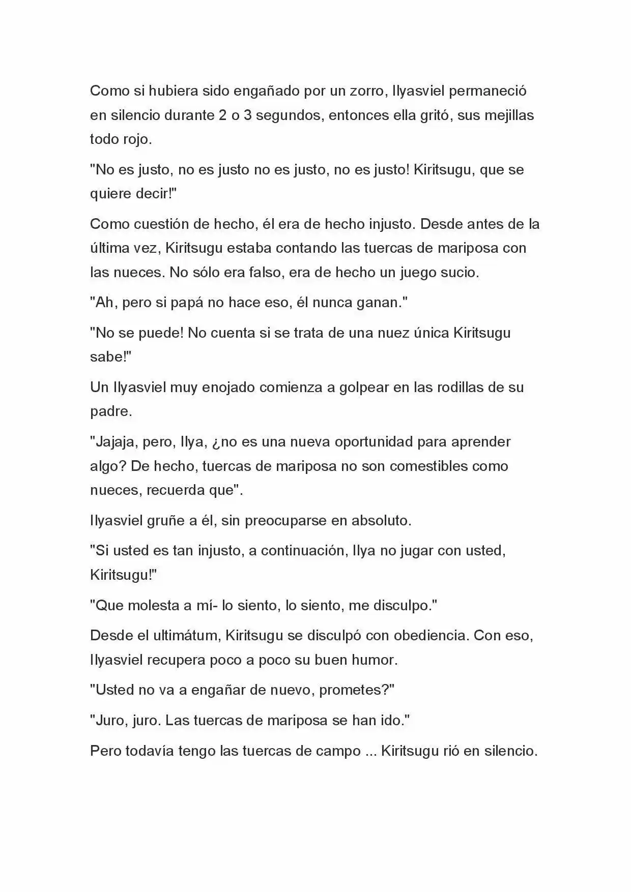 Fate Zero Novela capítulo 10, página 3