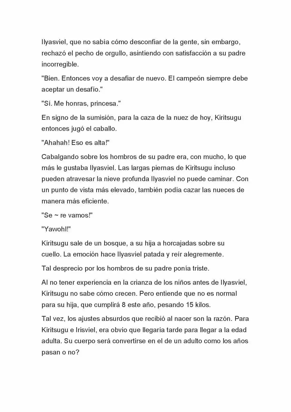 Fate Zero Novela capítulo 10, página 4
