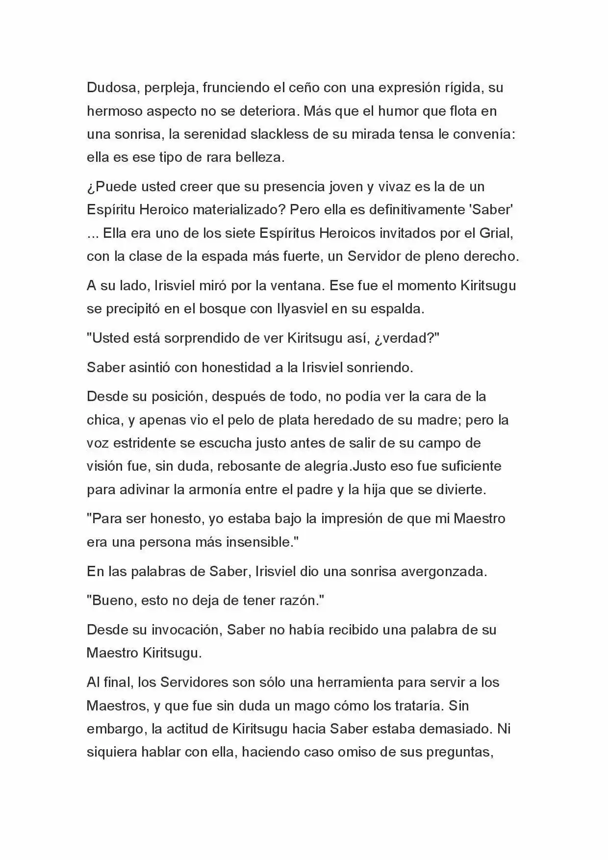 Fate Zero Novela capítulo 10, página 6