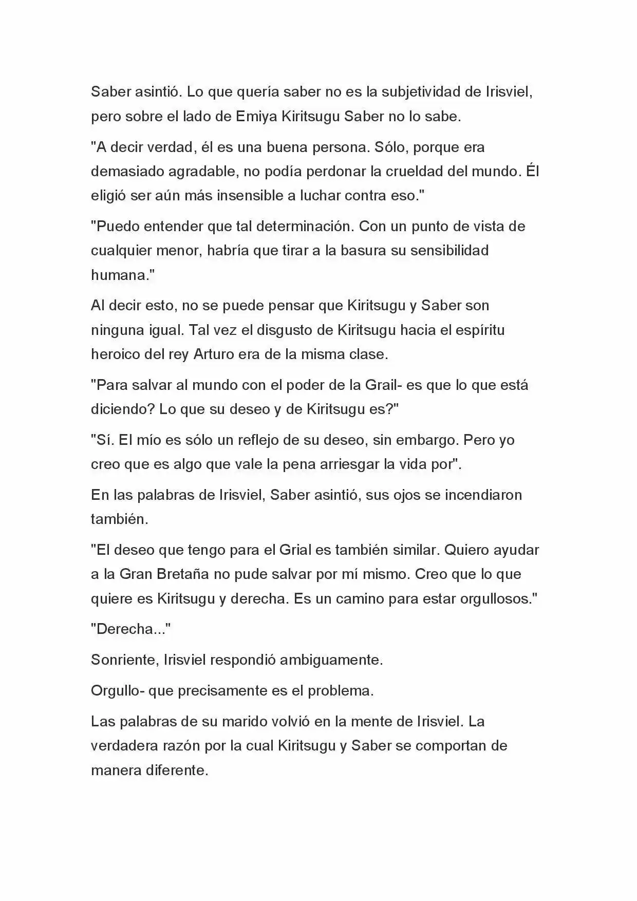 Fate Zero Novela capítulo 10, página 13