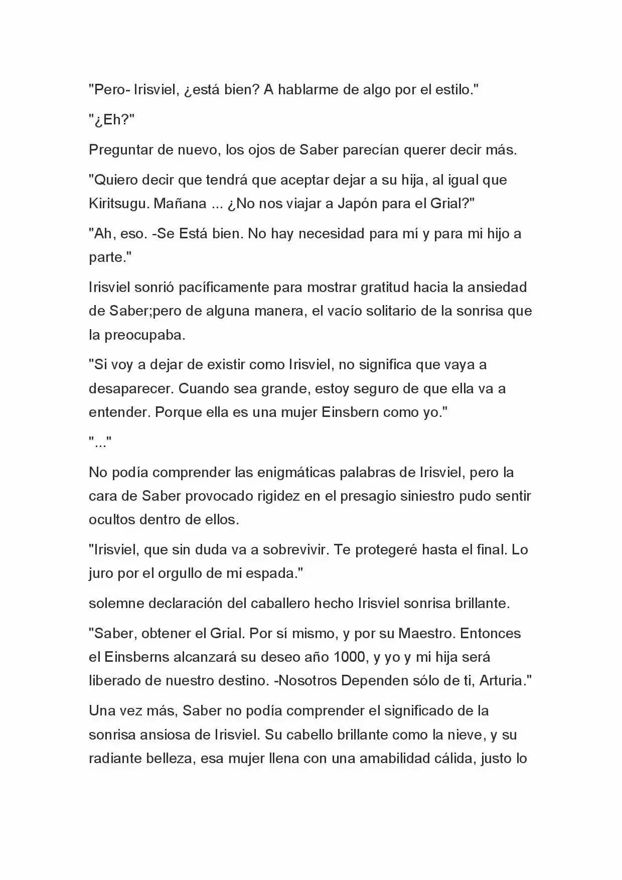 Fate Zero Novela capítulo 10, página 15