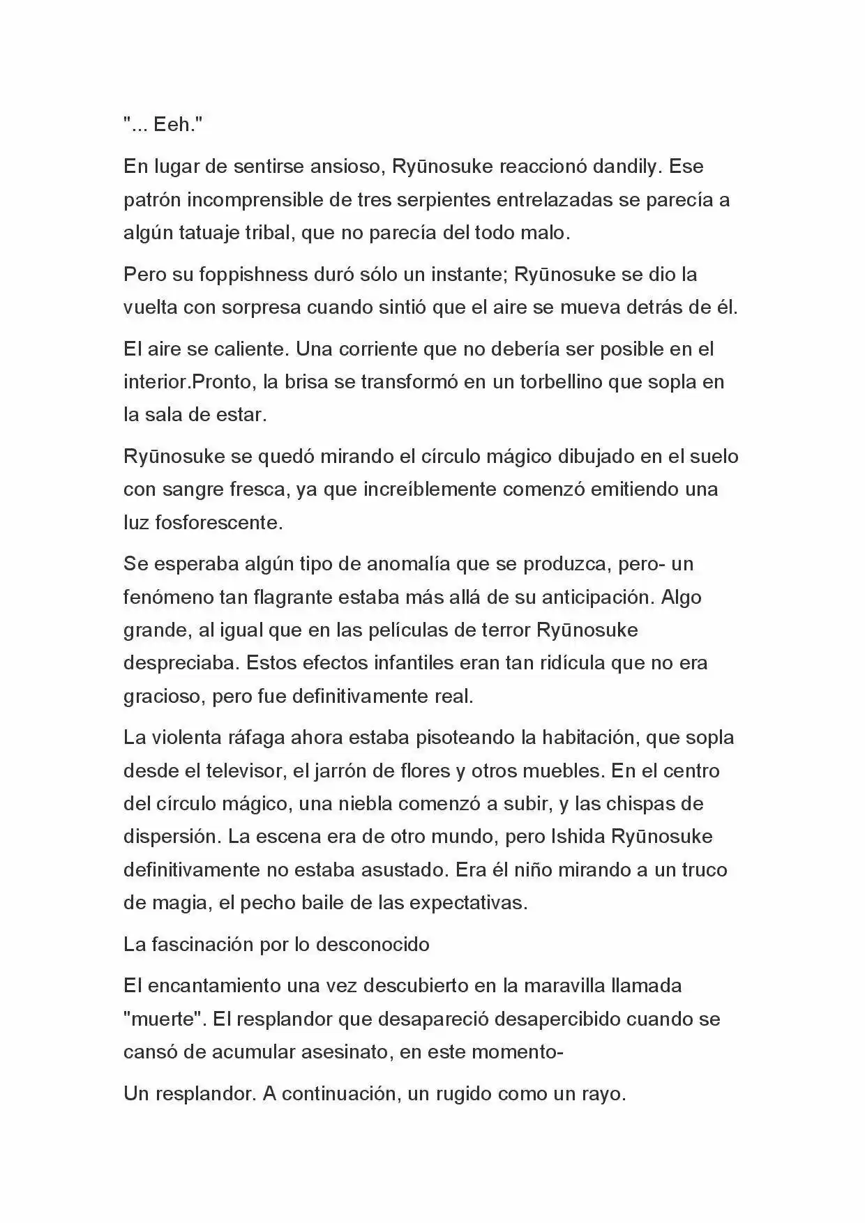 Fate Zero Novela capítulo 11, página 11