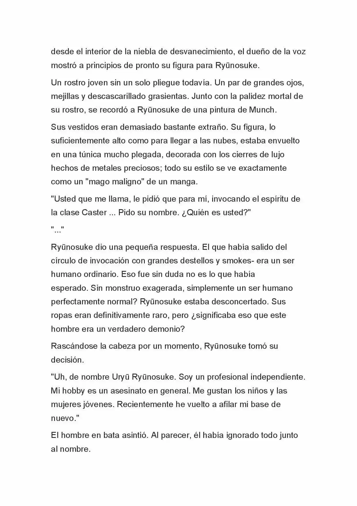 Fate Zero Novela capítulo 11, página 13