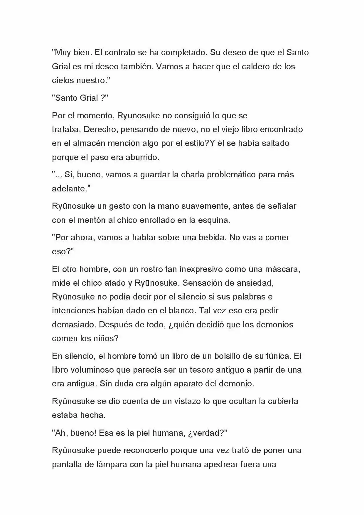 Fate Zero Novela capítulo 11, página 14