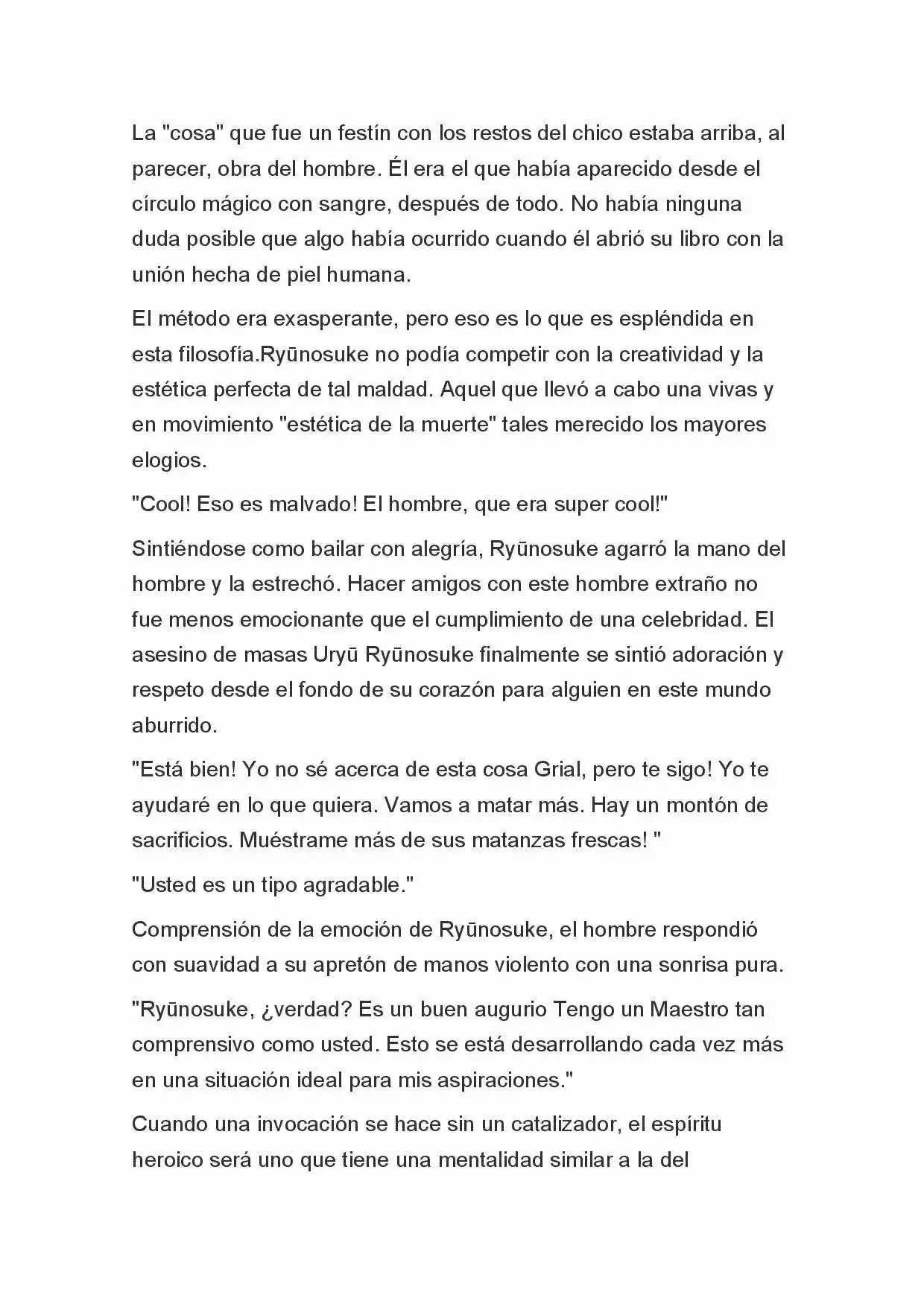 Fate Zero Novela capítulo 11, página 18