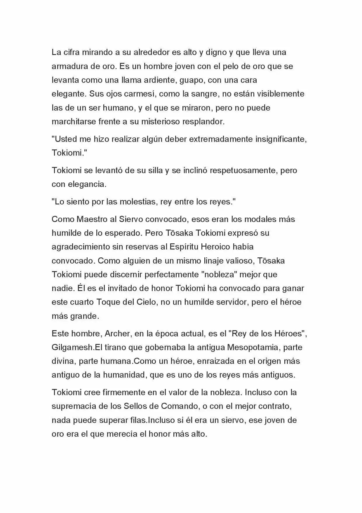 Fate Zero Novela capítulo 12, página 6