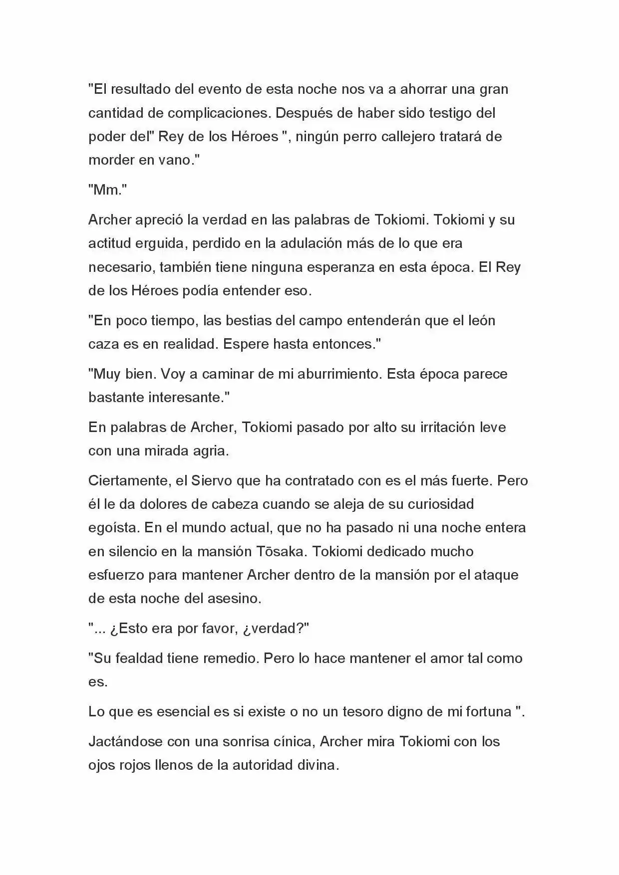 Fate Zero Novela capítulo 12, página 7