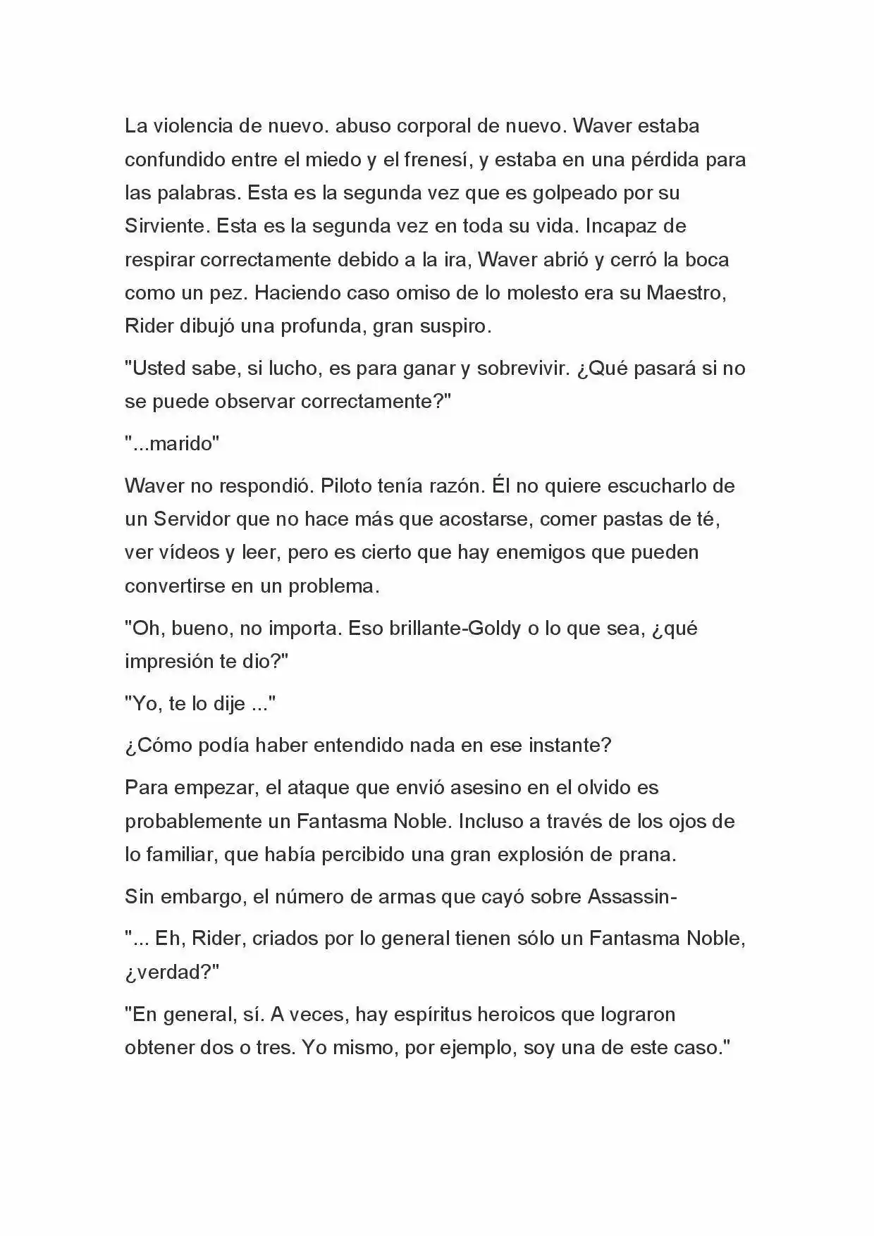 Fate Zero Novela capítulo 12, página 14