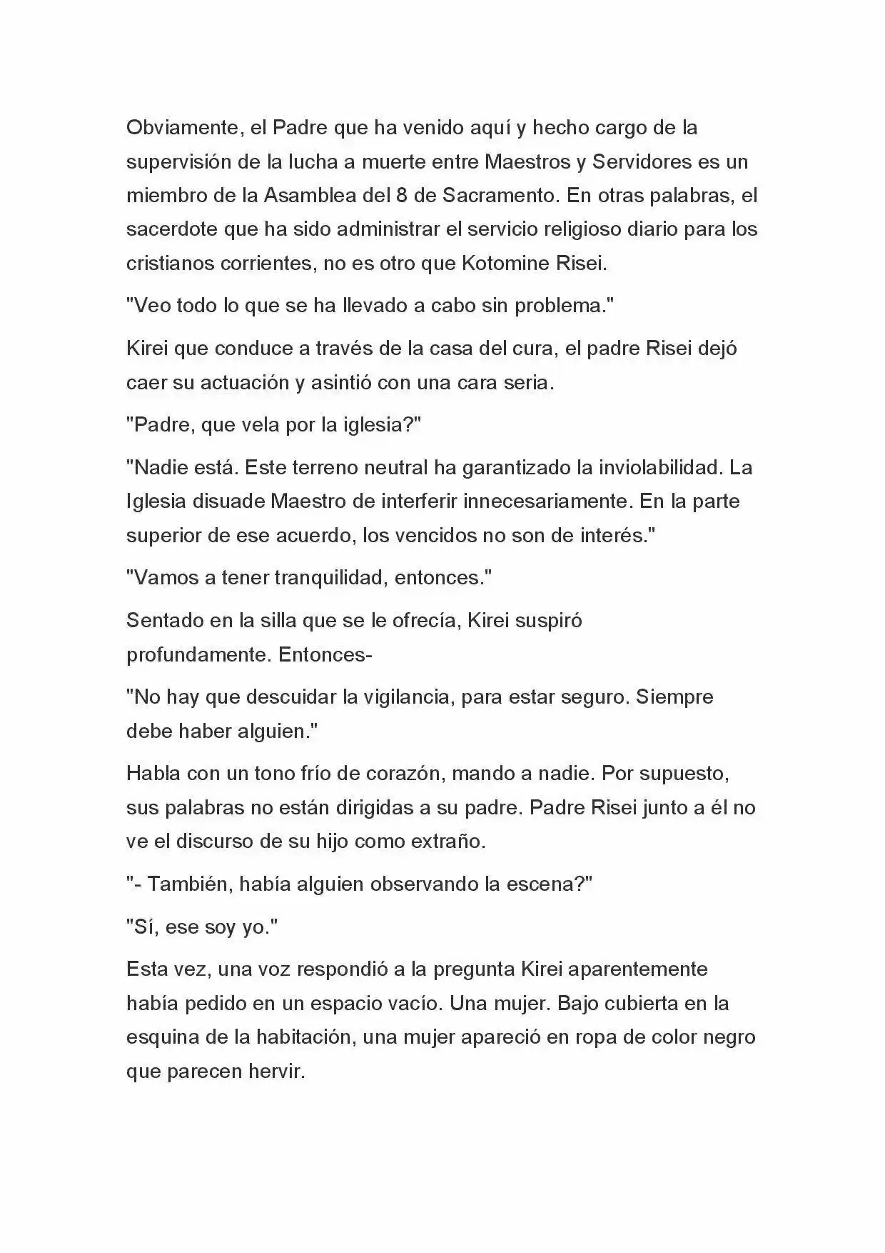 Fate Zero Novela capítulo 12, página 18