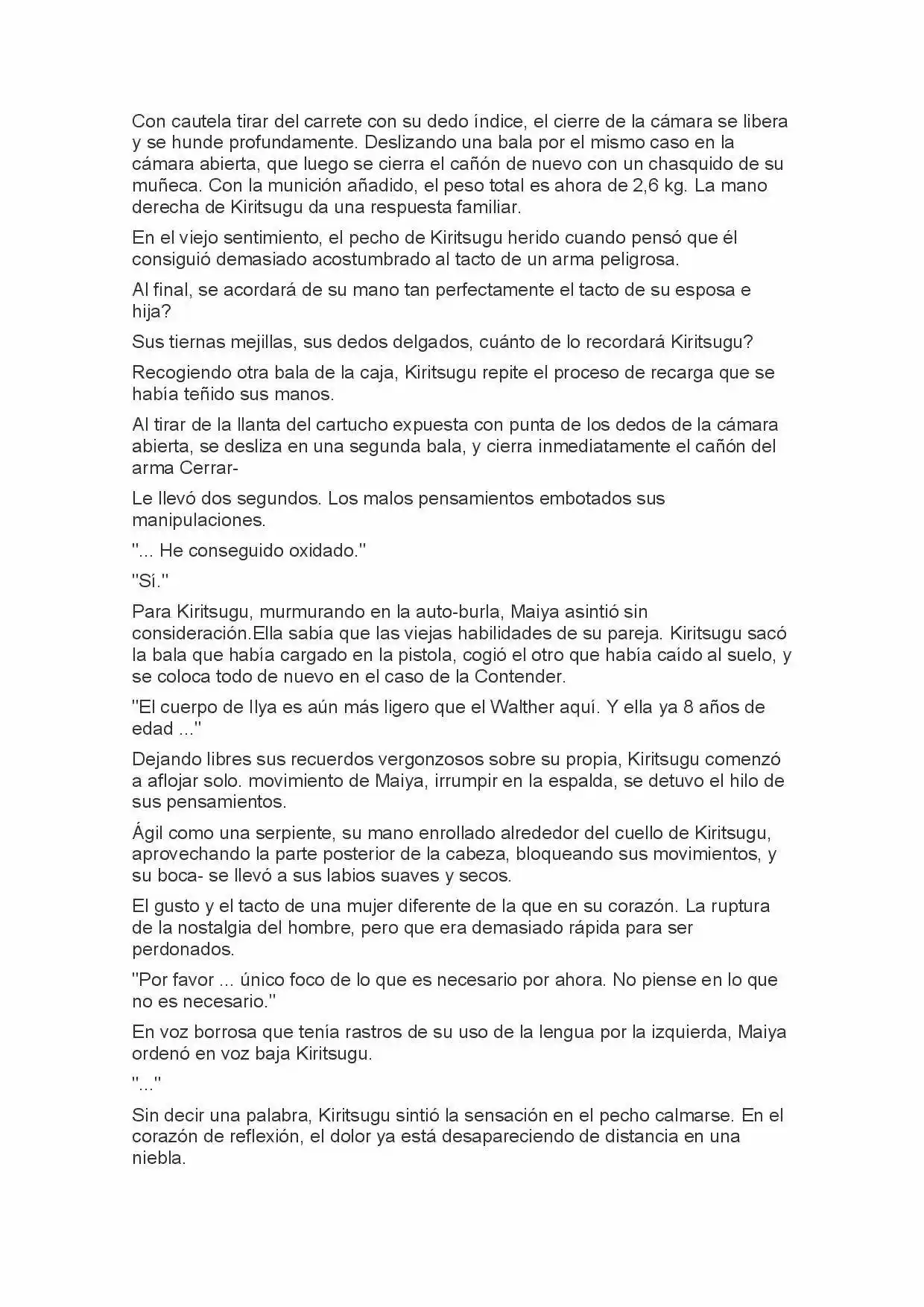 Fate Zero Novela capítulo 13, página 9