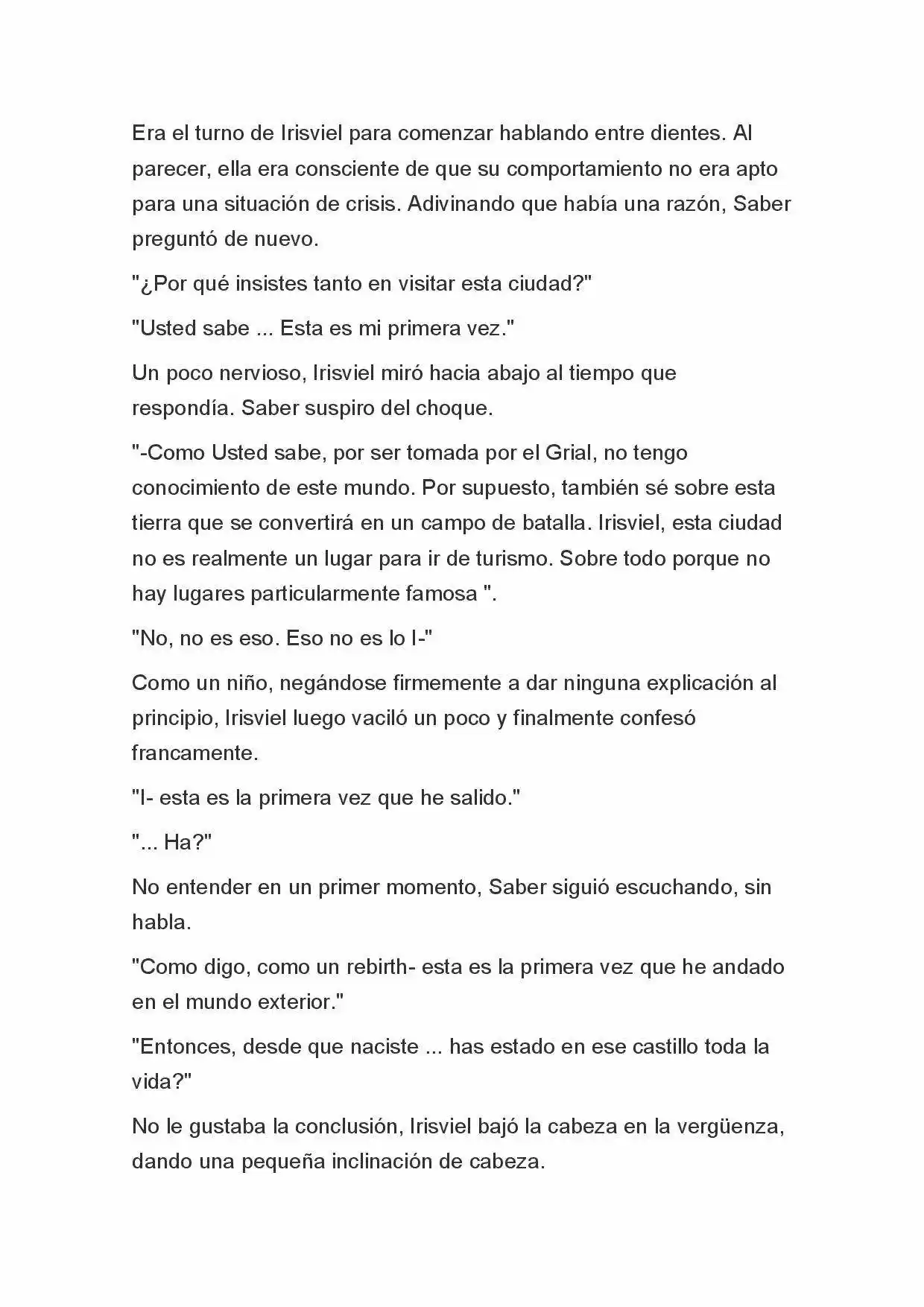 Fate Zero Novela capítulo 14, página 10