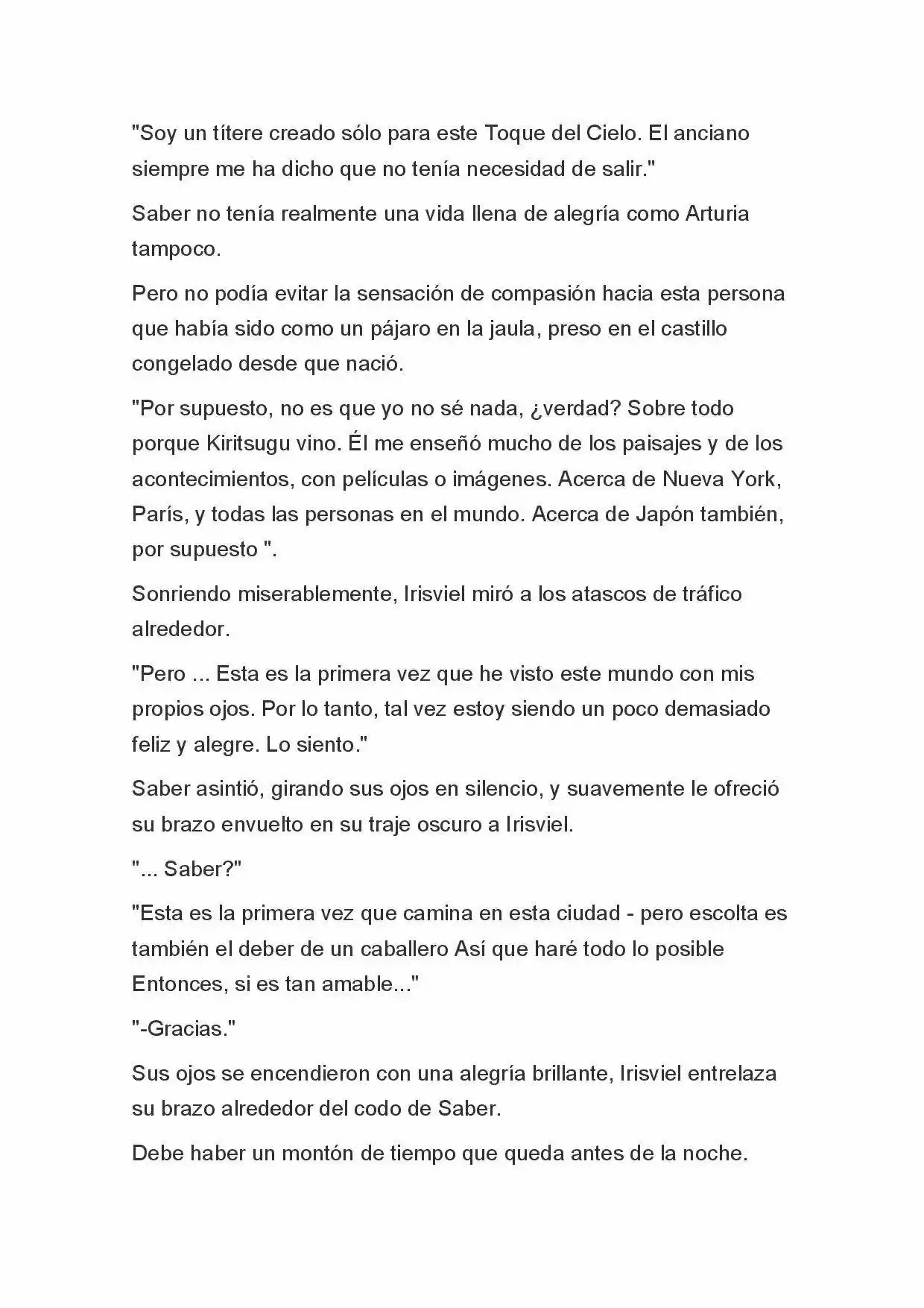Fate Zero Novela capítulo 14, página 11