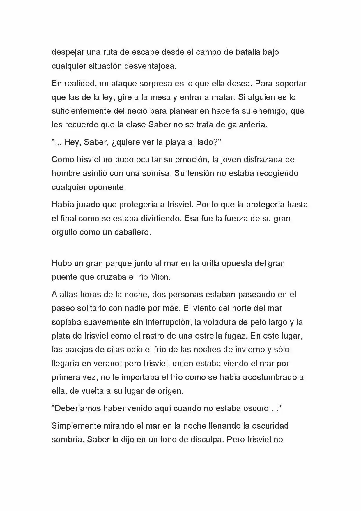 Fate Zero Novela capítulo 14, página 14