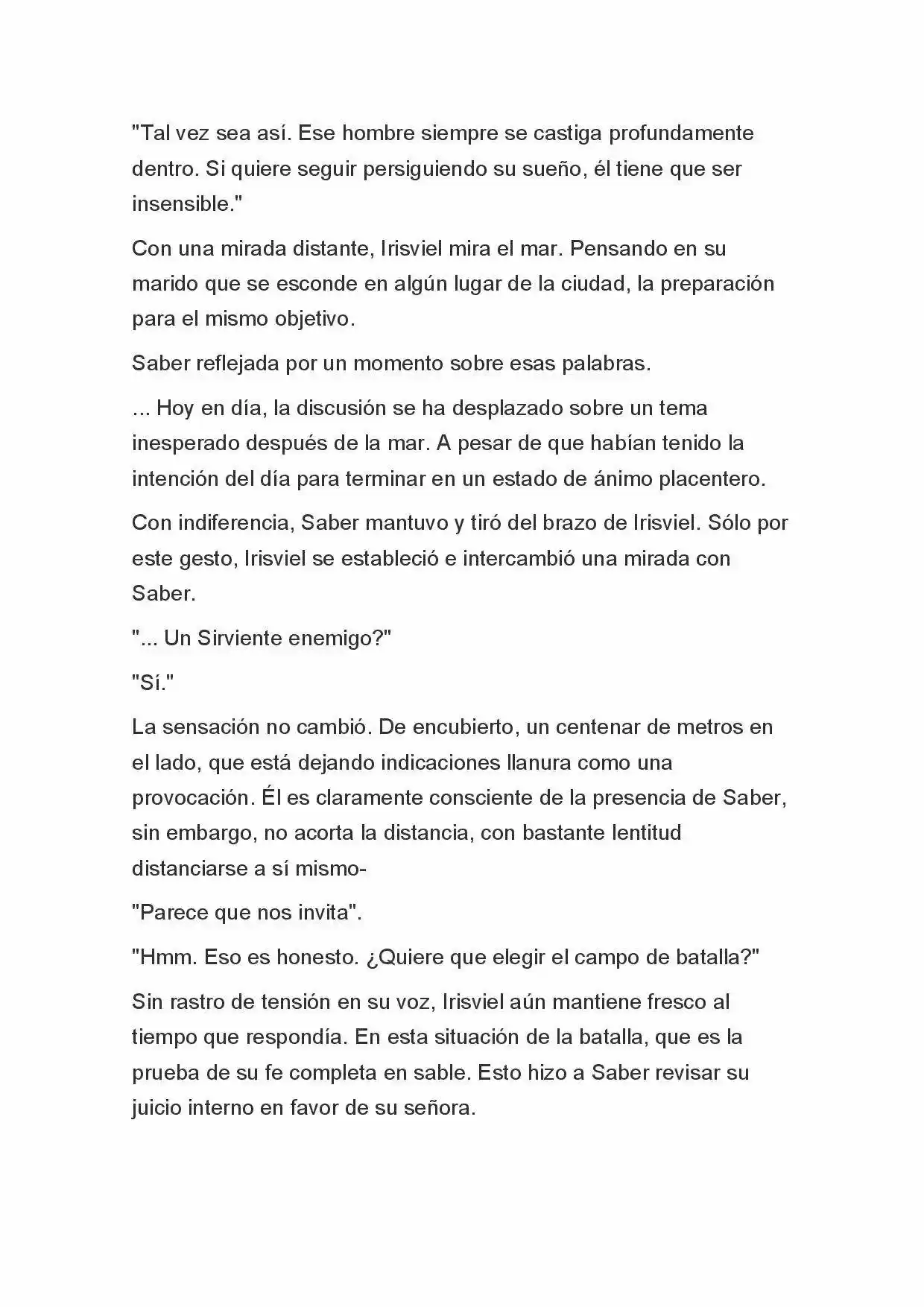 Fate Zero Novela capítulo 14, página 17