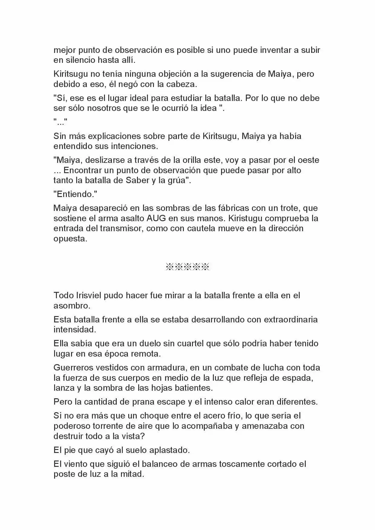 Fate Zero Novela capítulo 16, página 2
