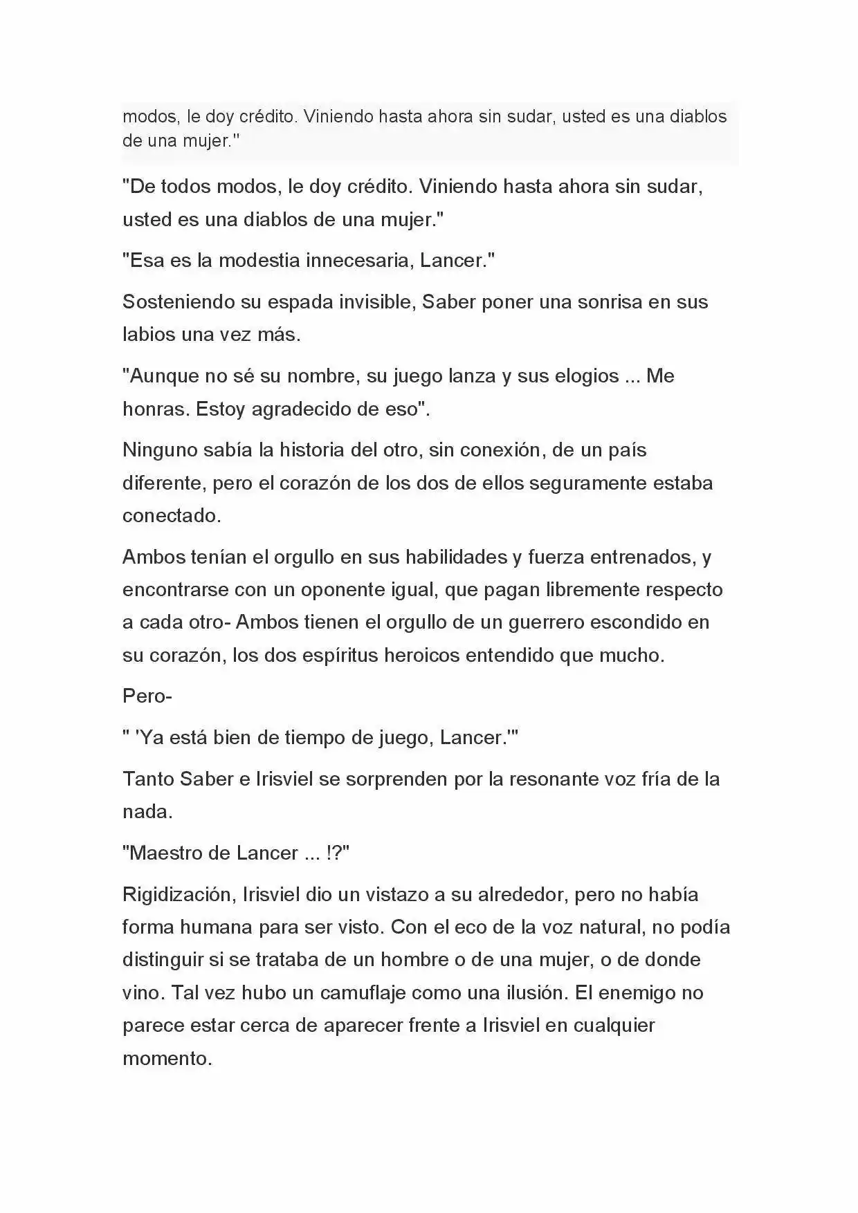 Fate Zero Novela capítulo 17, página 2
