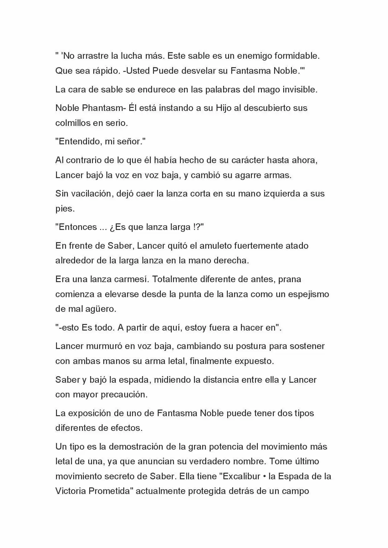 Fate Zero Novela capítulo 17, página 3