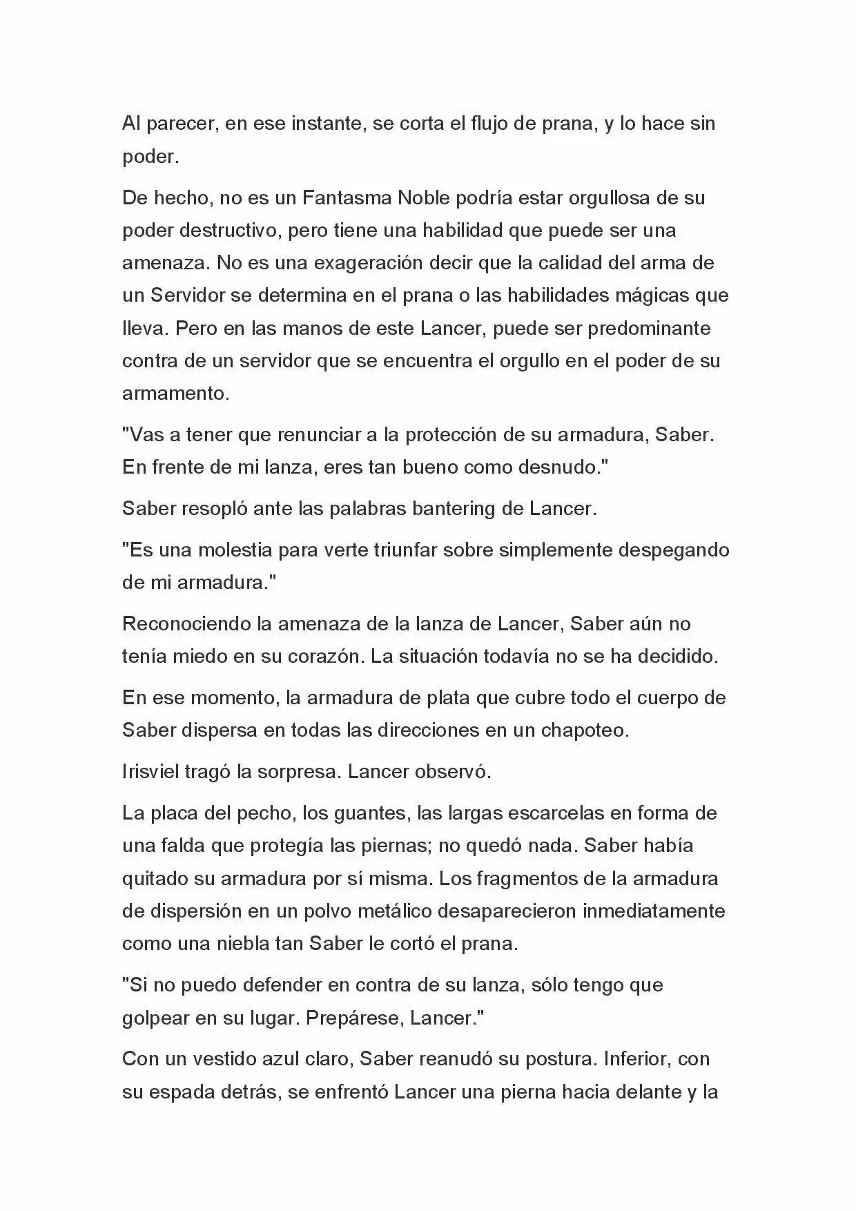 Fate Zero Novela capítulo 17, página 9