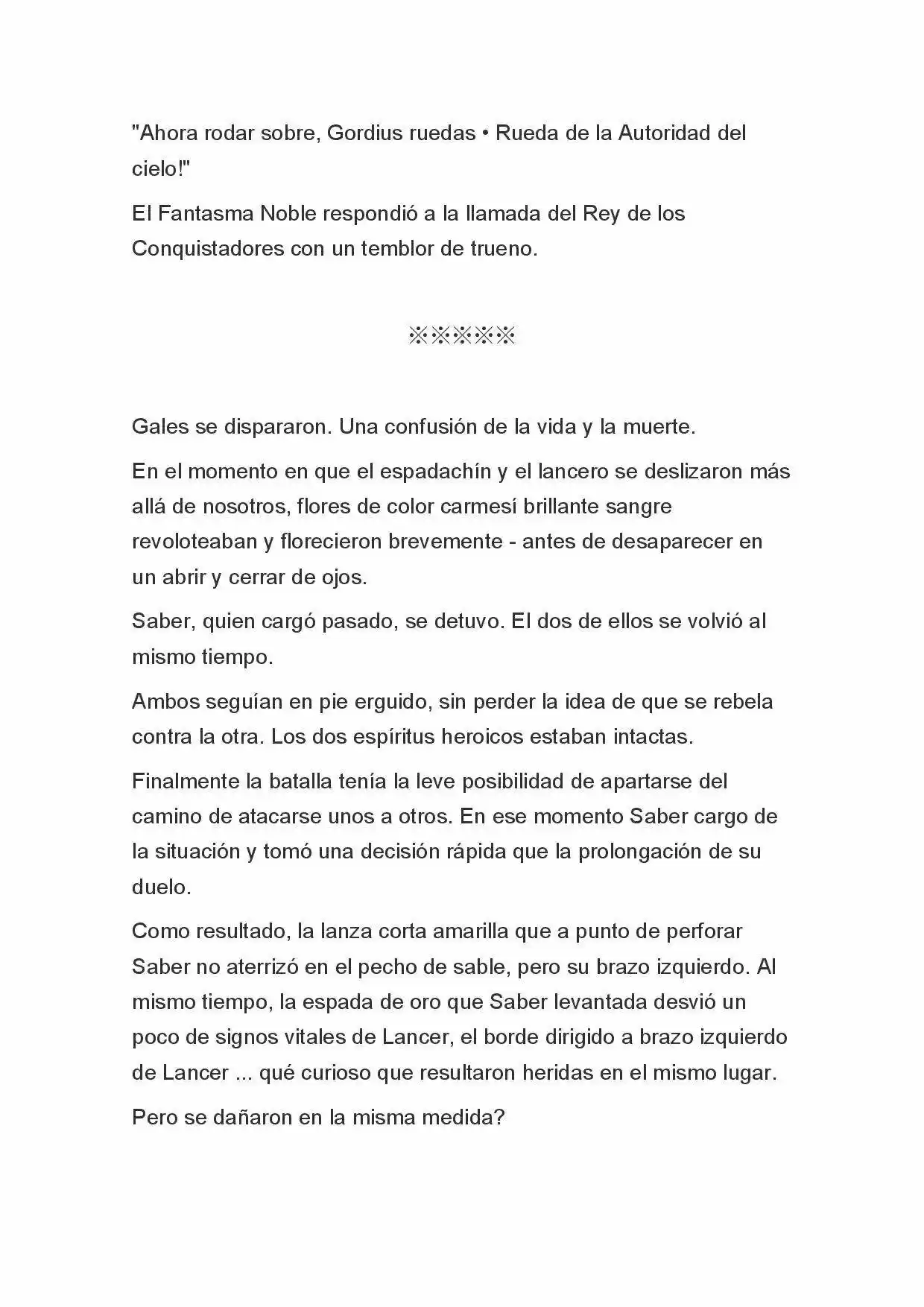 Fate Zero Novela capítulo 18, página 4