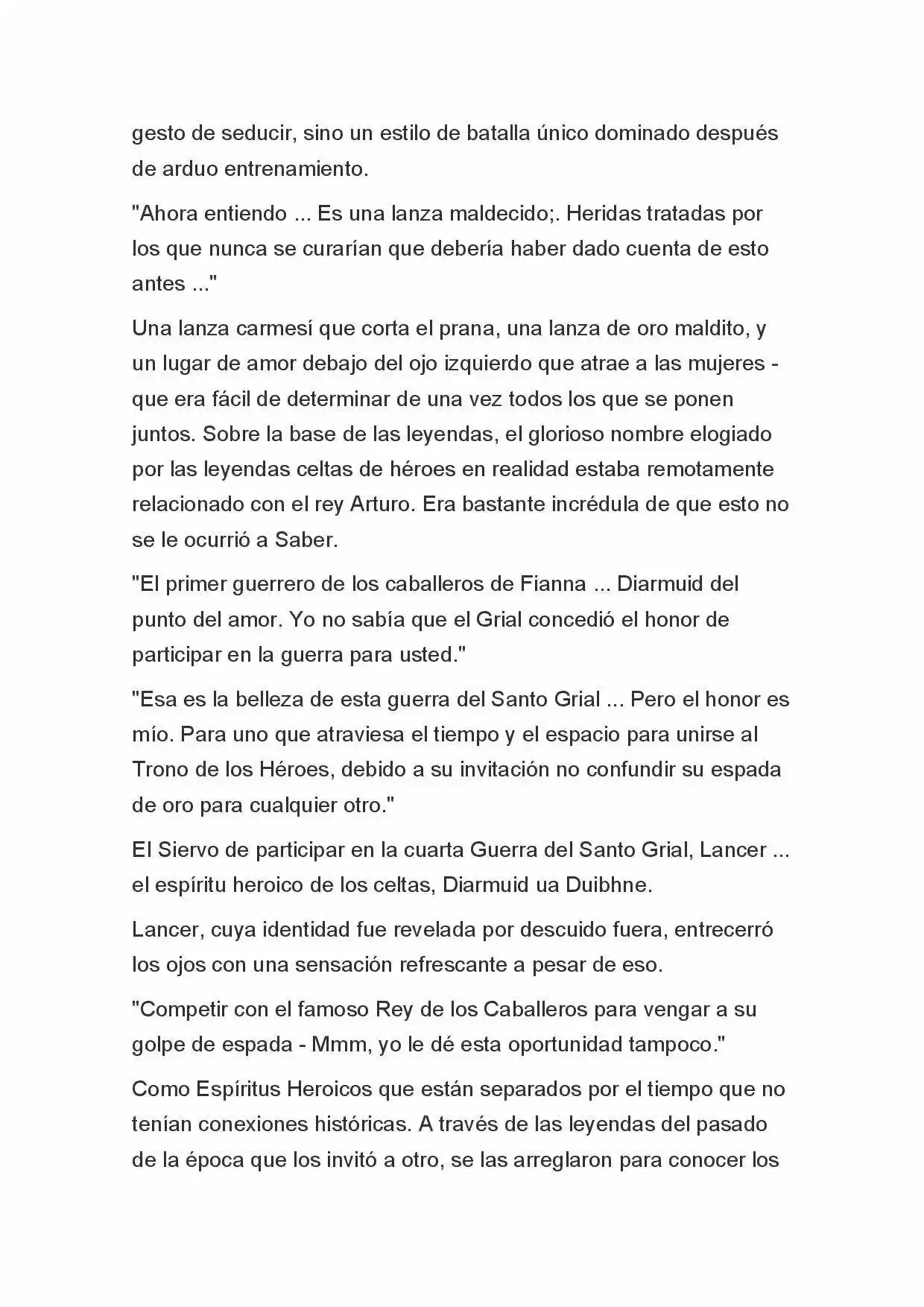 Fate Zero Novela capítulo 18, página 7
