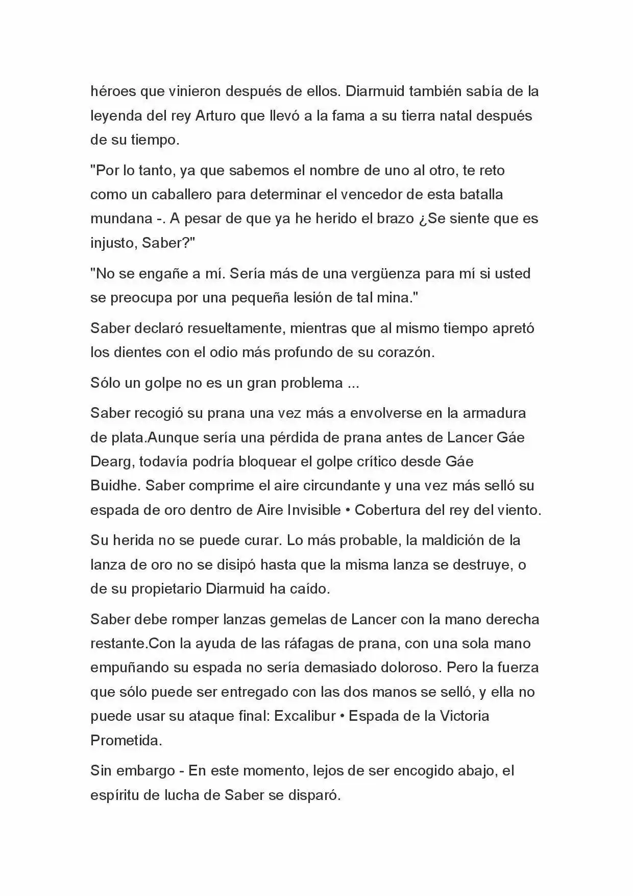 Fate Zero Novela capítulo 18, página 8