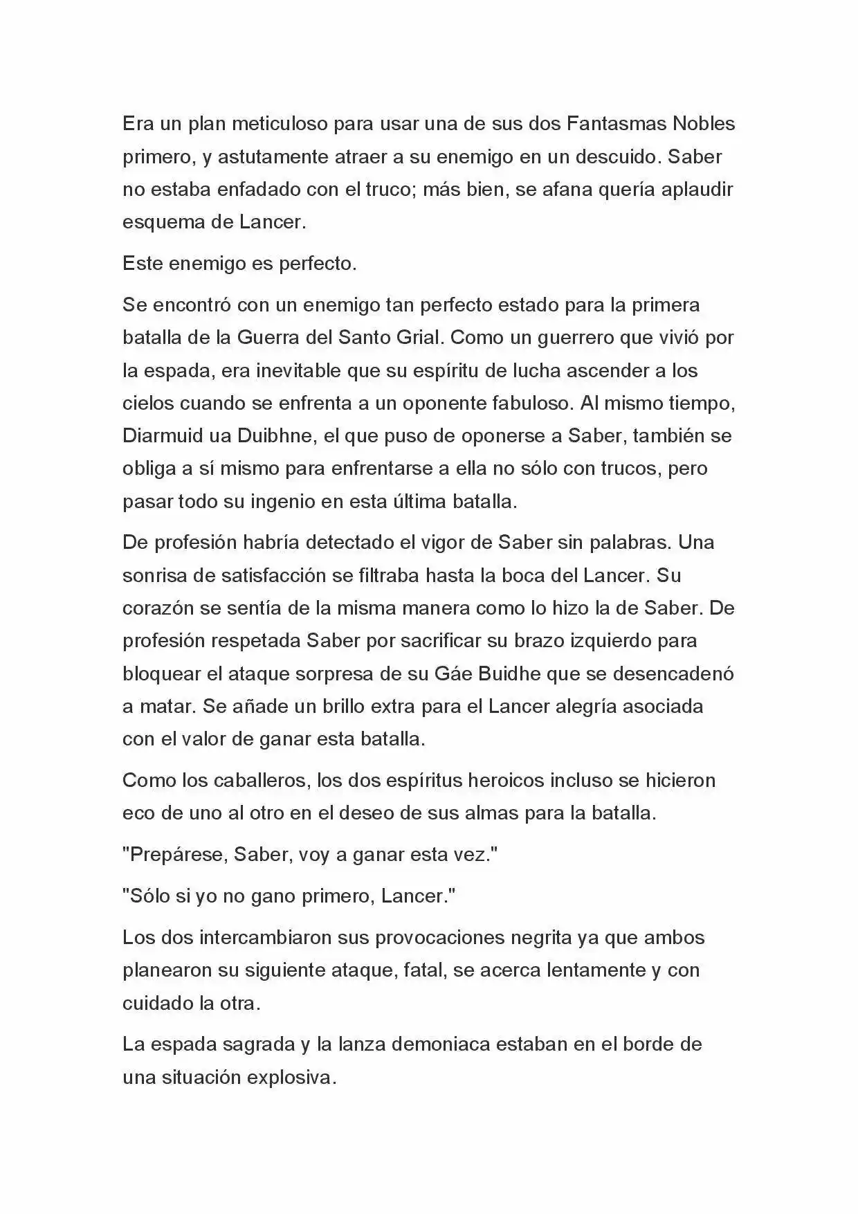 Fate Zero Novela capítulo 18, página 9