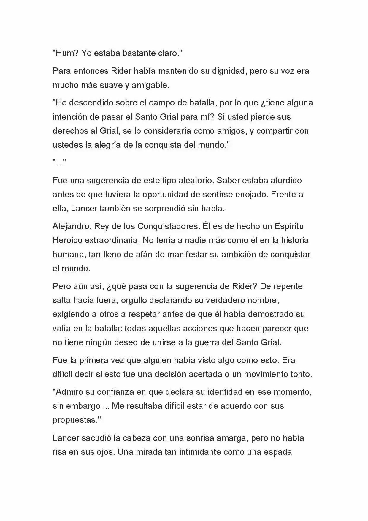 Fate Zero Novela capítulo 18, página 13