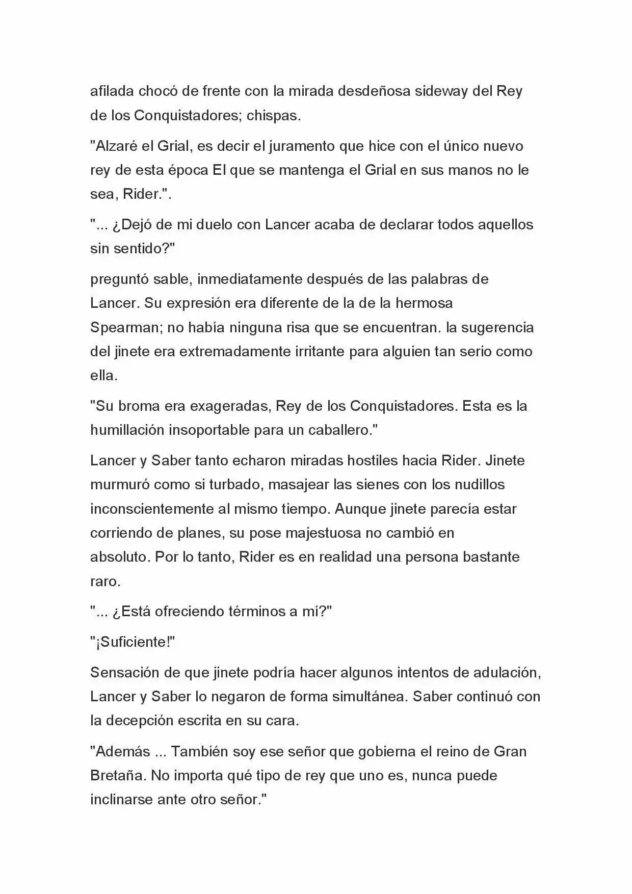 Fate Zero Novela capítulo 18, página 14